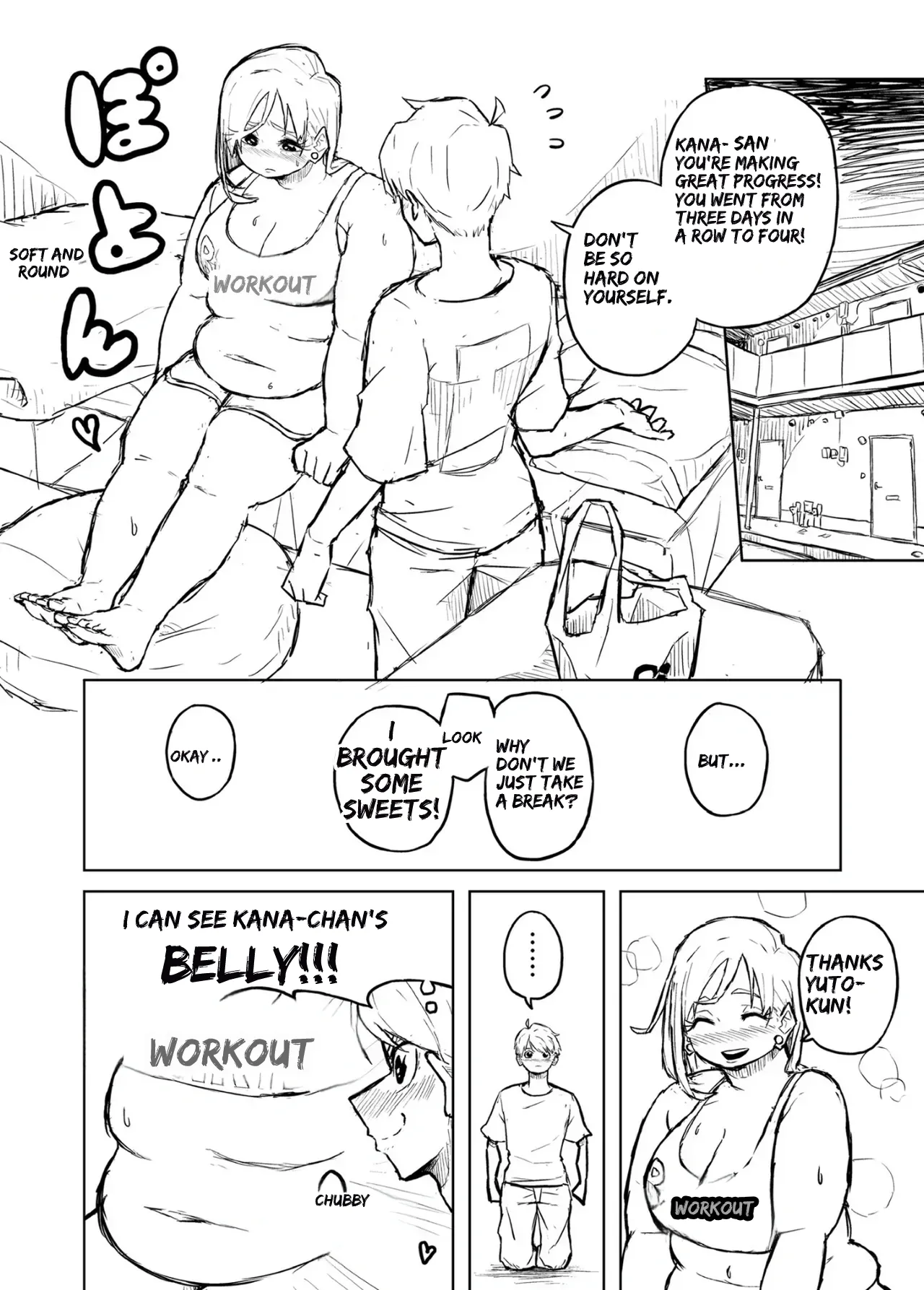 [Pocchari wa sekai o sukuu]Chubby Girlfriend[English Re-Write] Page 28