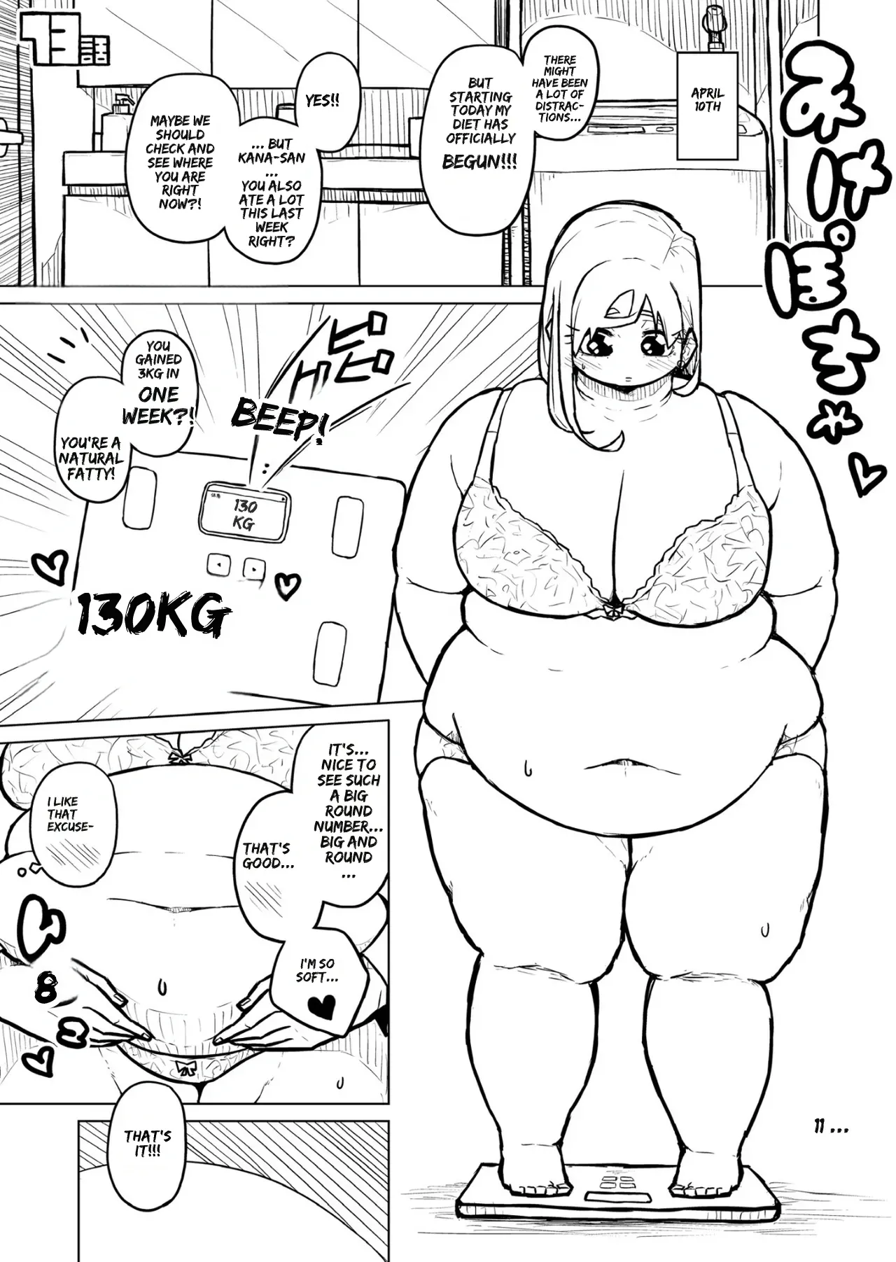 [Pocchari wa sekai o sukuu]Chubby Girlfriend[English Re-Write] Page 289
