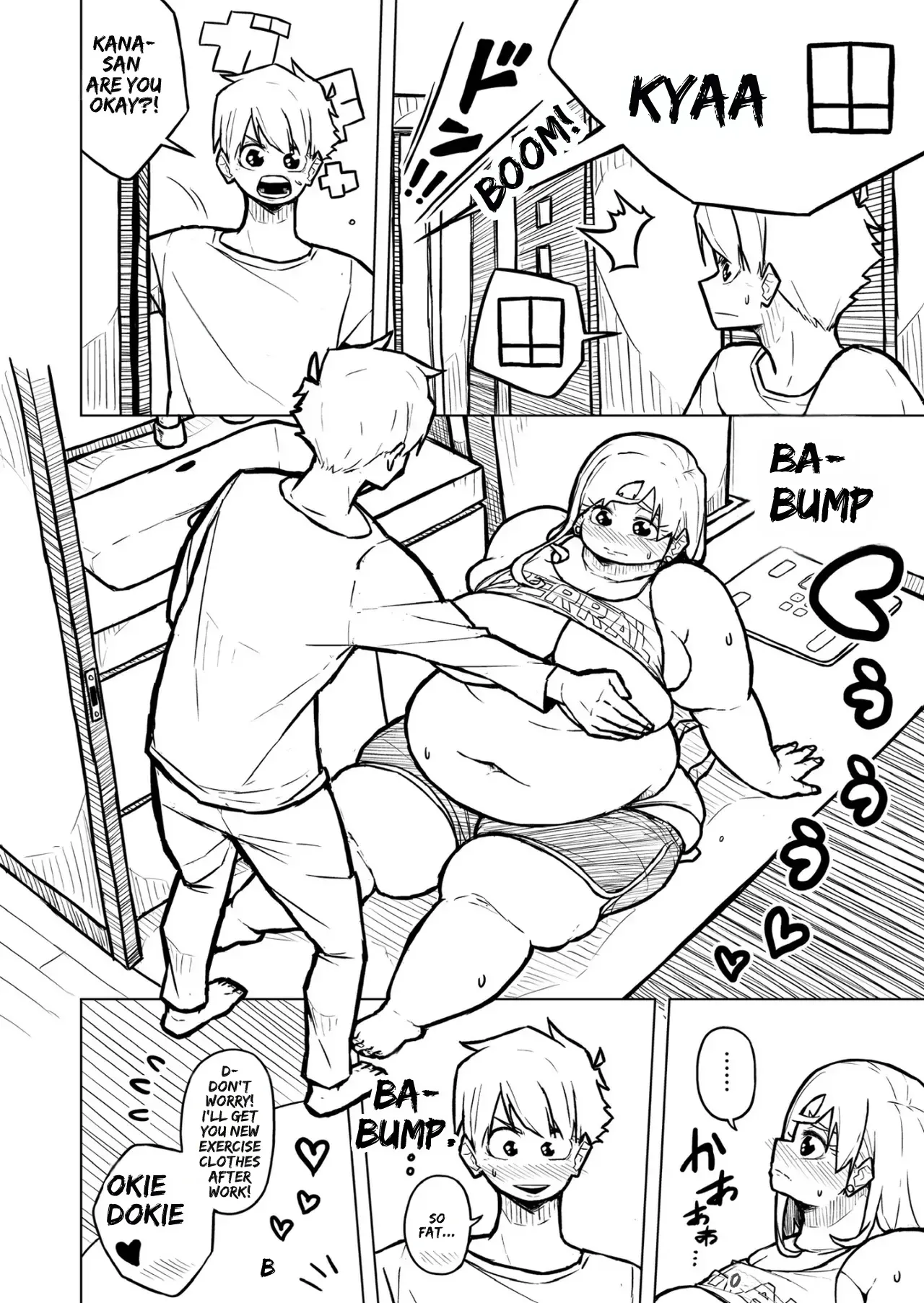 [Pocchari wa sekai o sukuu]Chubby Girlfriend[English Re-Write] Page 292