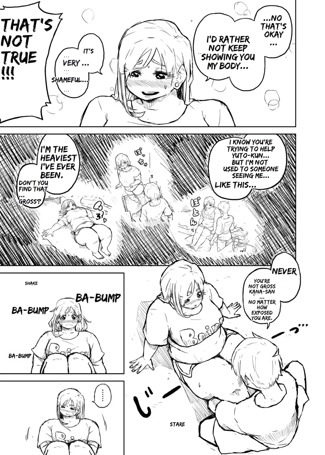 [Pocchari wa sekai o sukuu]Chubby Girlfriend[English Re-Write] Page 31