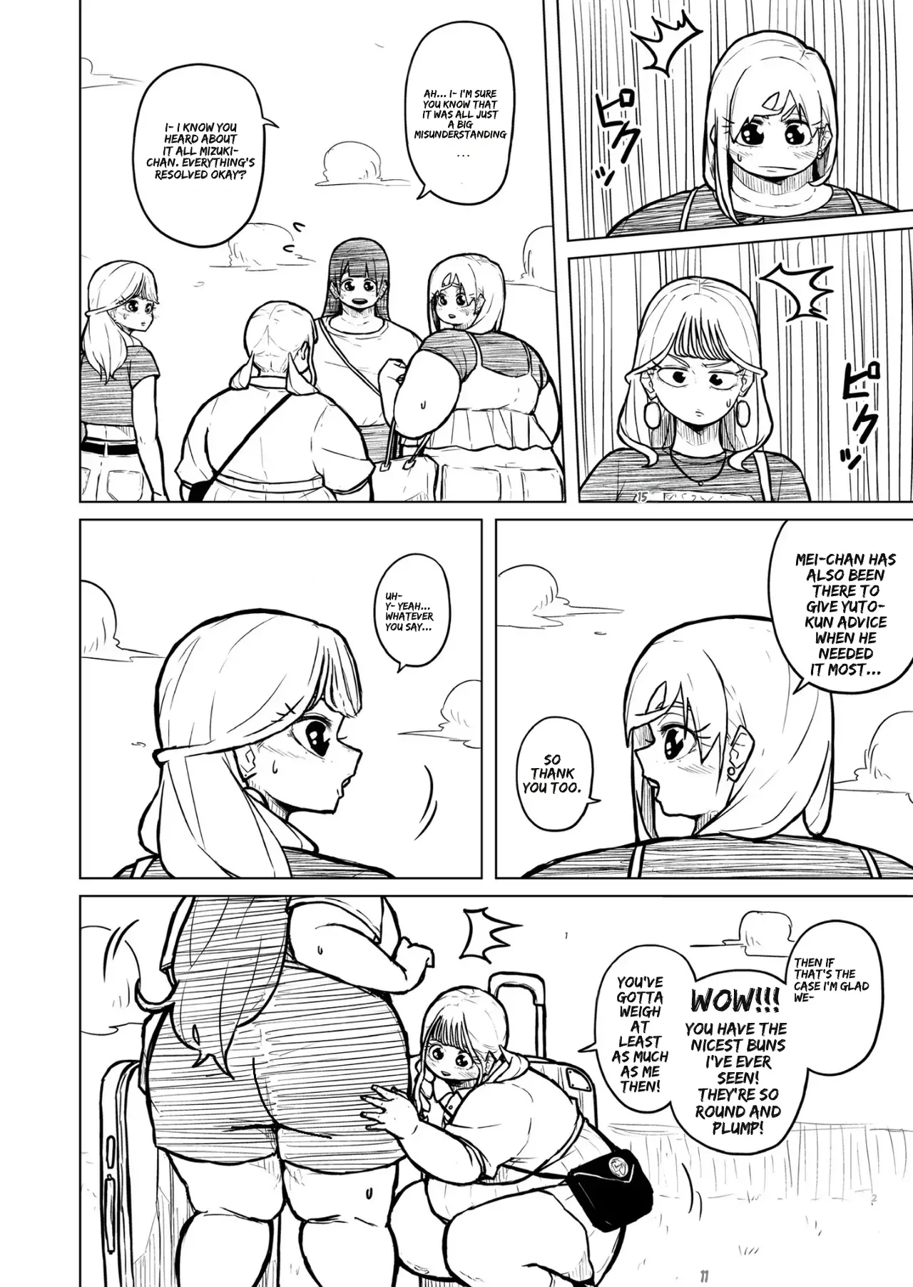 [Pocchari wa sekai o sukuu]Chubby Girlfriend[English Re-Write] Page 314