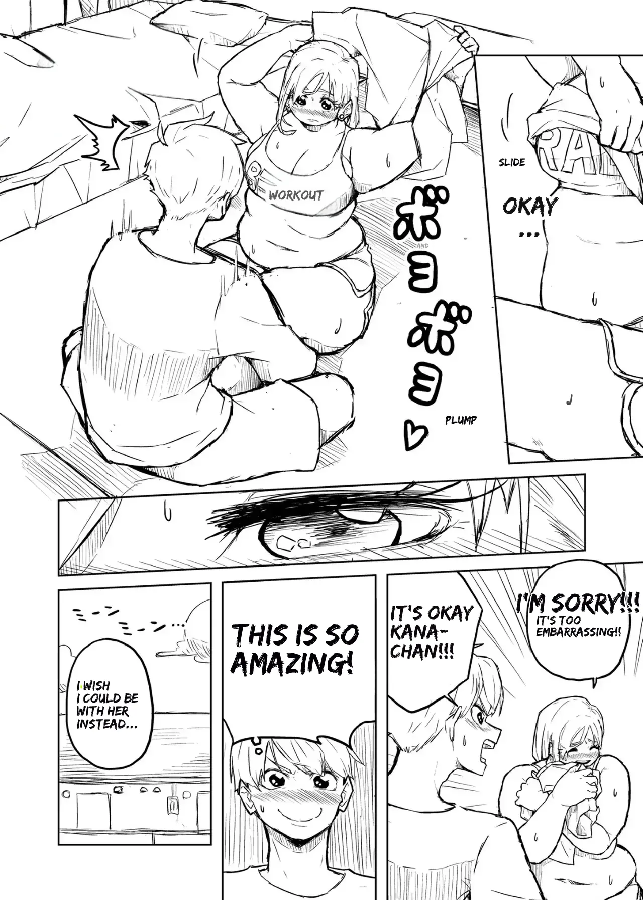 [Pocchari wa sekai o sukuu]Chubby Girlfriend[English Re-Write] Page 32