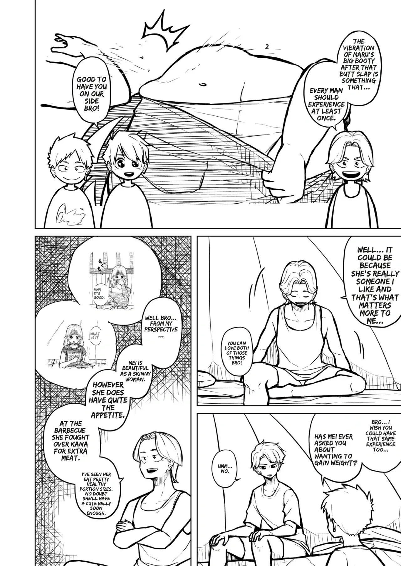 [Pocchari wa sekai o sukuu]Chubby Girlfriend[English Re-Write] Page 326