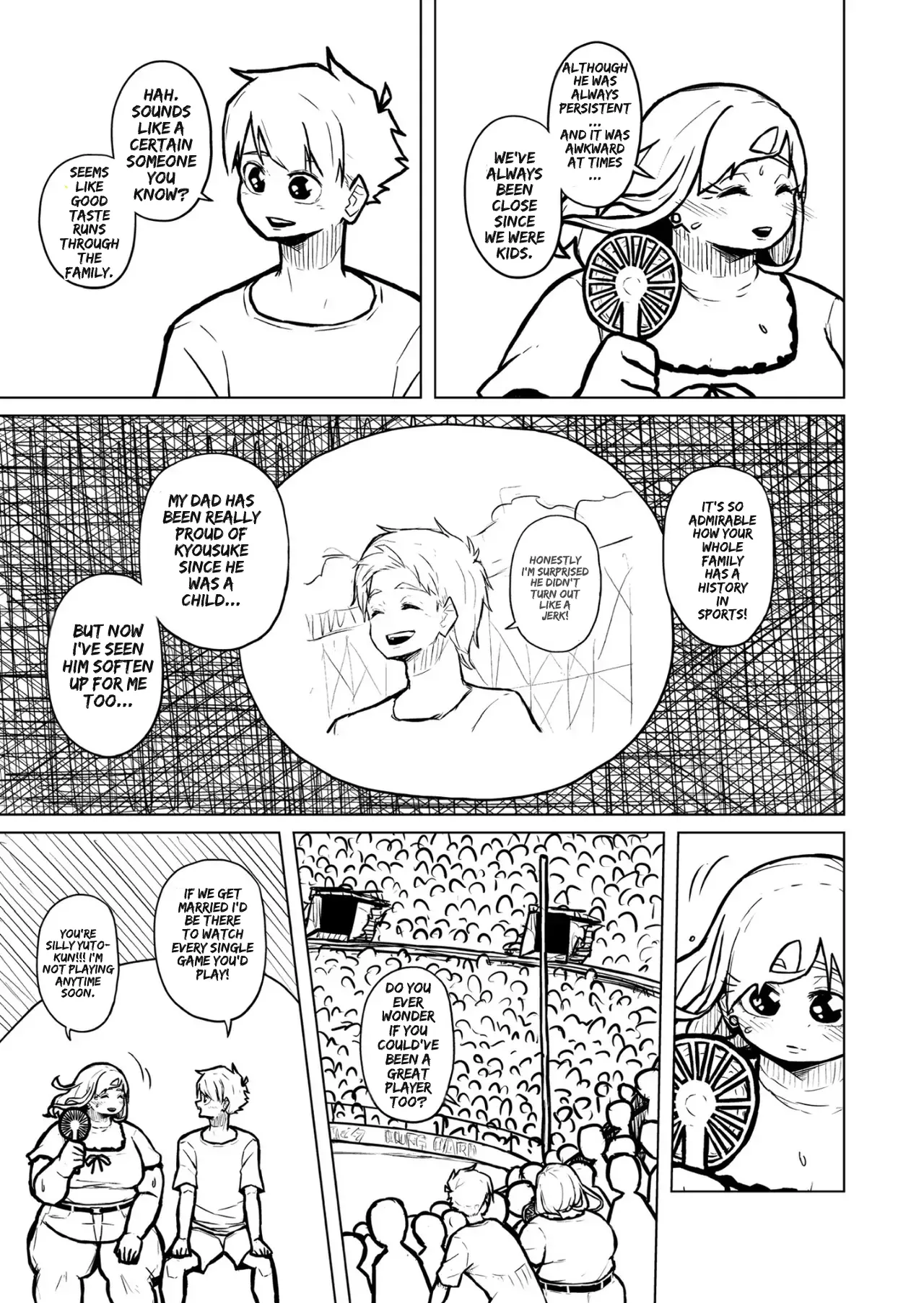 [Pocchari wa sekai o sukuu]Chubby Girlfriend[English Re-Write] Page 343
