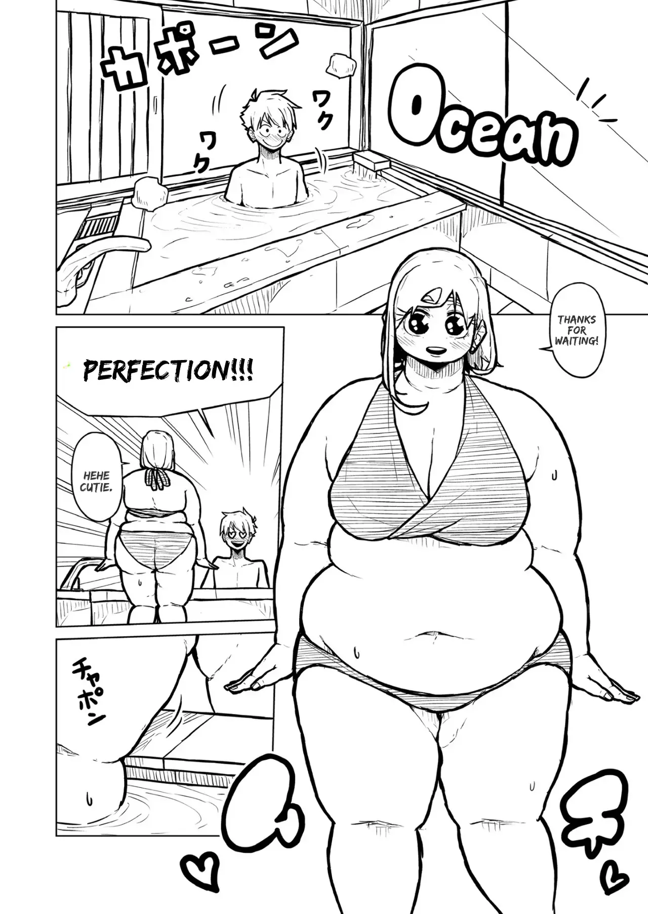 [Pocchari wa sekai o sukuu]Chubby Girlfriend[English Re-Write] Page 346
