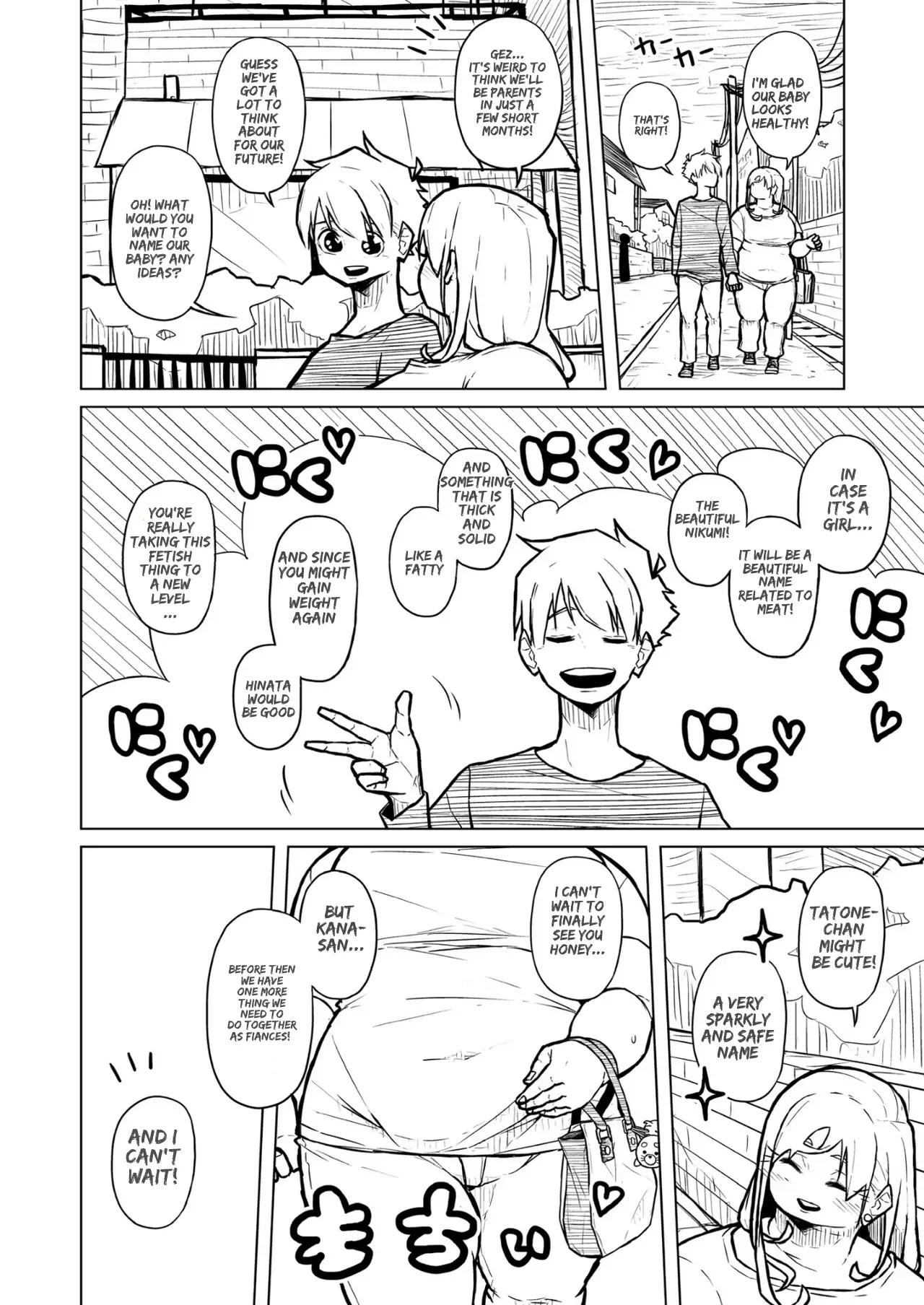 [Pocchari wa sekai o sukuu]Chubby Girlfriend[English Re-Write] Page 387