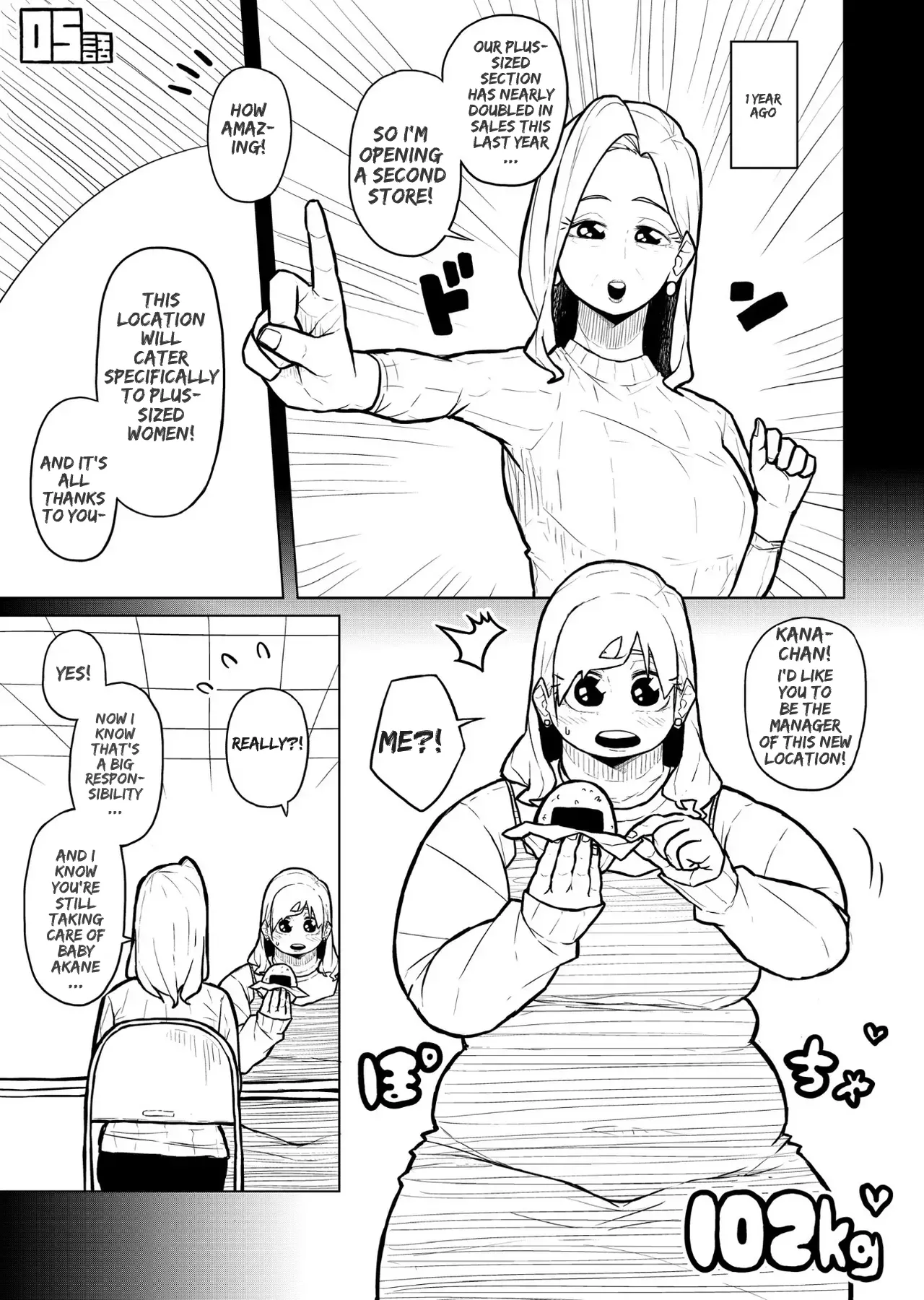 [Pocchari wa sekai o sukuu]Chubby Girlfriend[English Re-Write] Page 416