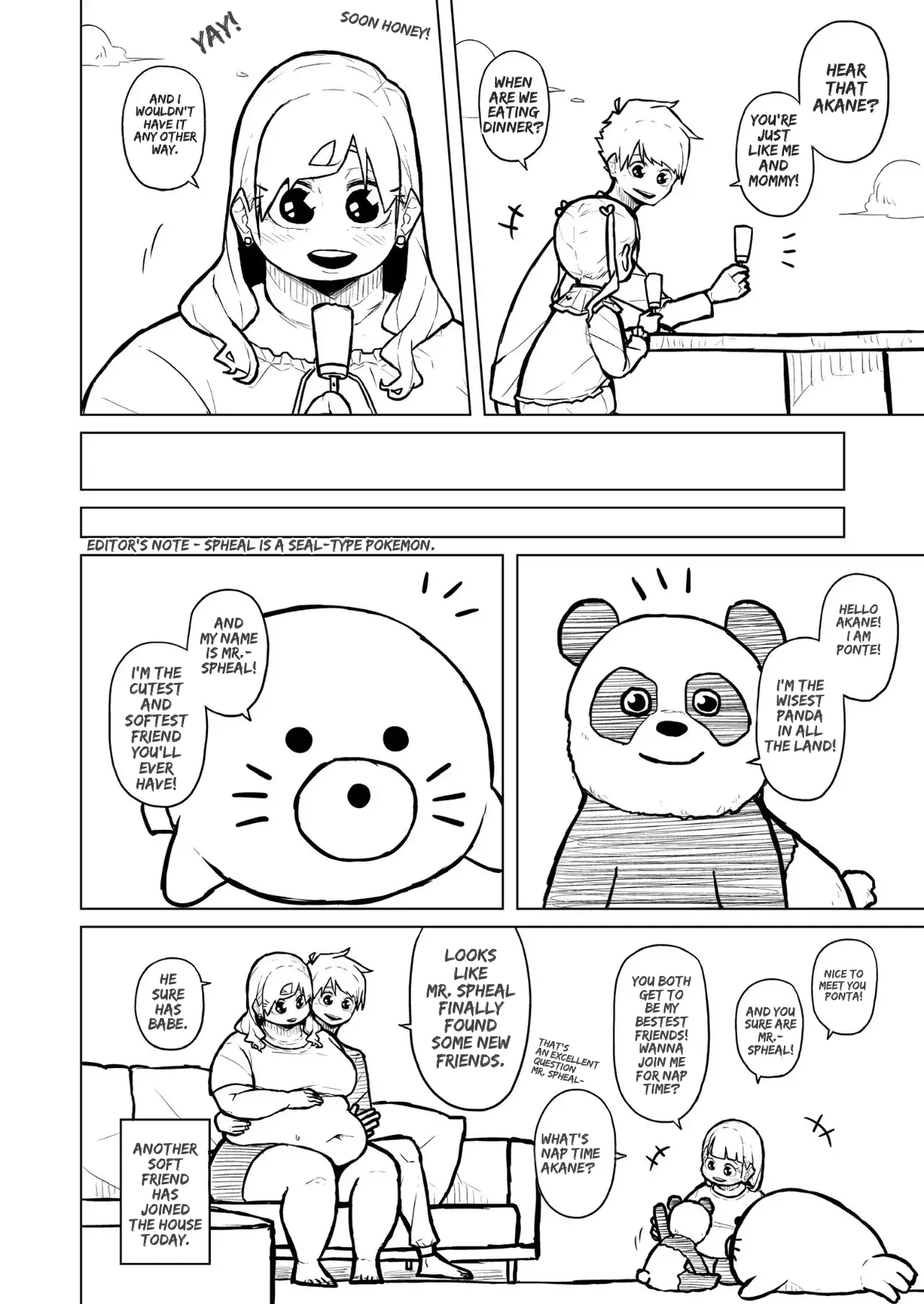 [Pocchari wa sekai o sukuu]Chubby Girlfriend[English Re-Write] Page 427