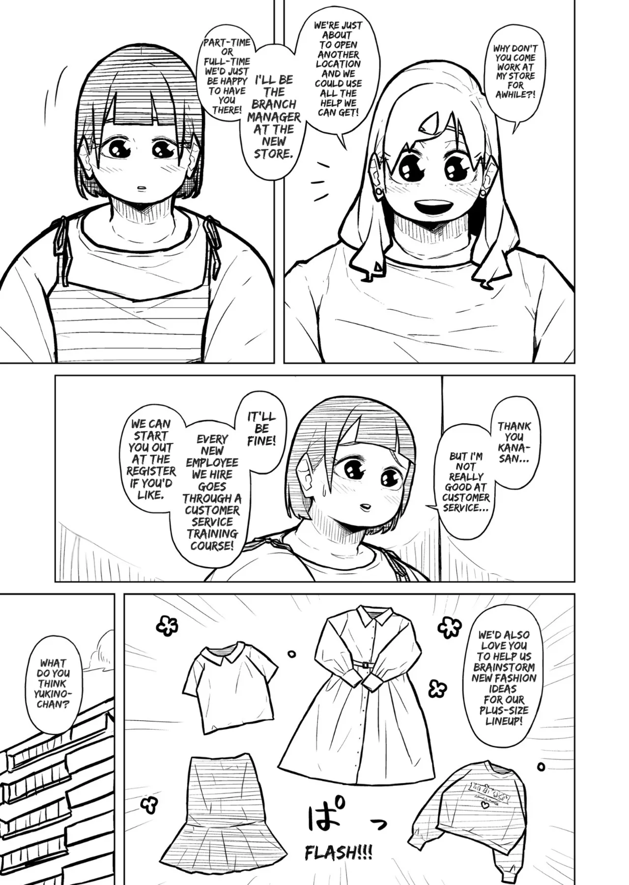 [Pocchari wa sekai o sukuu]Chubby Girlfriend[English Re-Write] Page 442