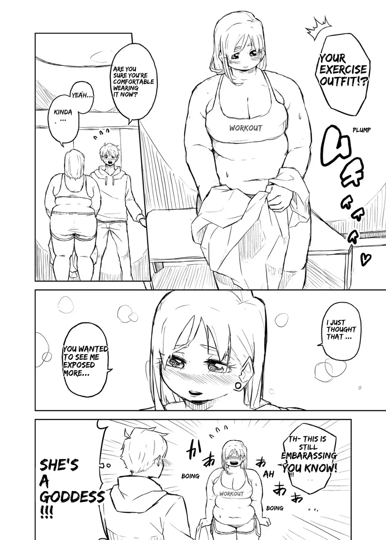 [Pocchari wa sekai o sukuu]Chubby Girlfriend[English Re-Write] Page 46