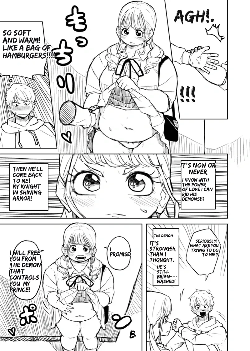 [Pocchari wa sekai o sukuu]Chubby Girlfriend[English Re-Write] Page 88
