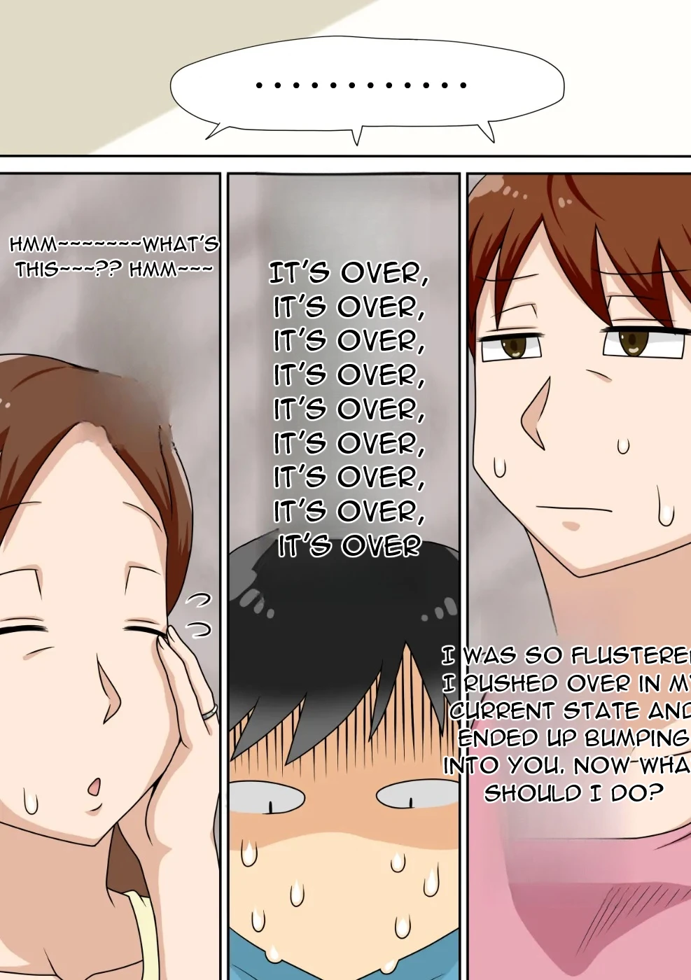 [Freehand Tamashii (DT Hone)]Inkya no Oi to Oba to MAMA to 3P - Introverted Nephew - Threesome with Nephew, Aunt and Mom[English][DarklordMTLs] Page 11