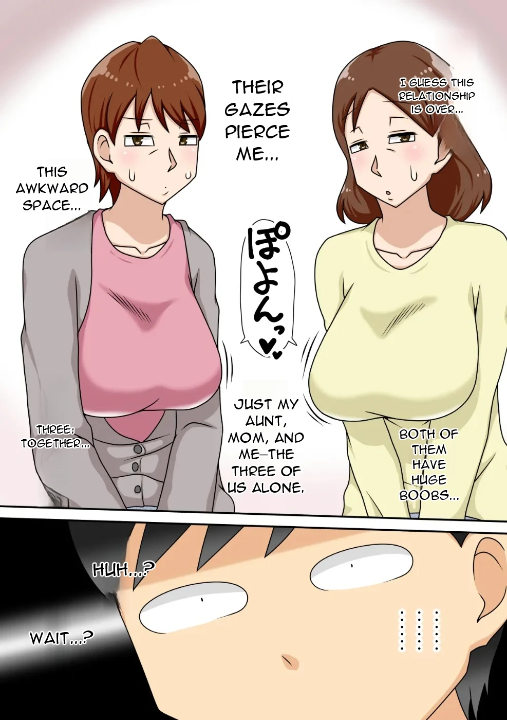 [Freehand Tamashii (DT Hone)]Inkya no Oi to Oba to MAMA to 3P - Introverted Nephew - Threesome with Nephew, Aunt and Mom[English][DarklordMTLs] Page 12
