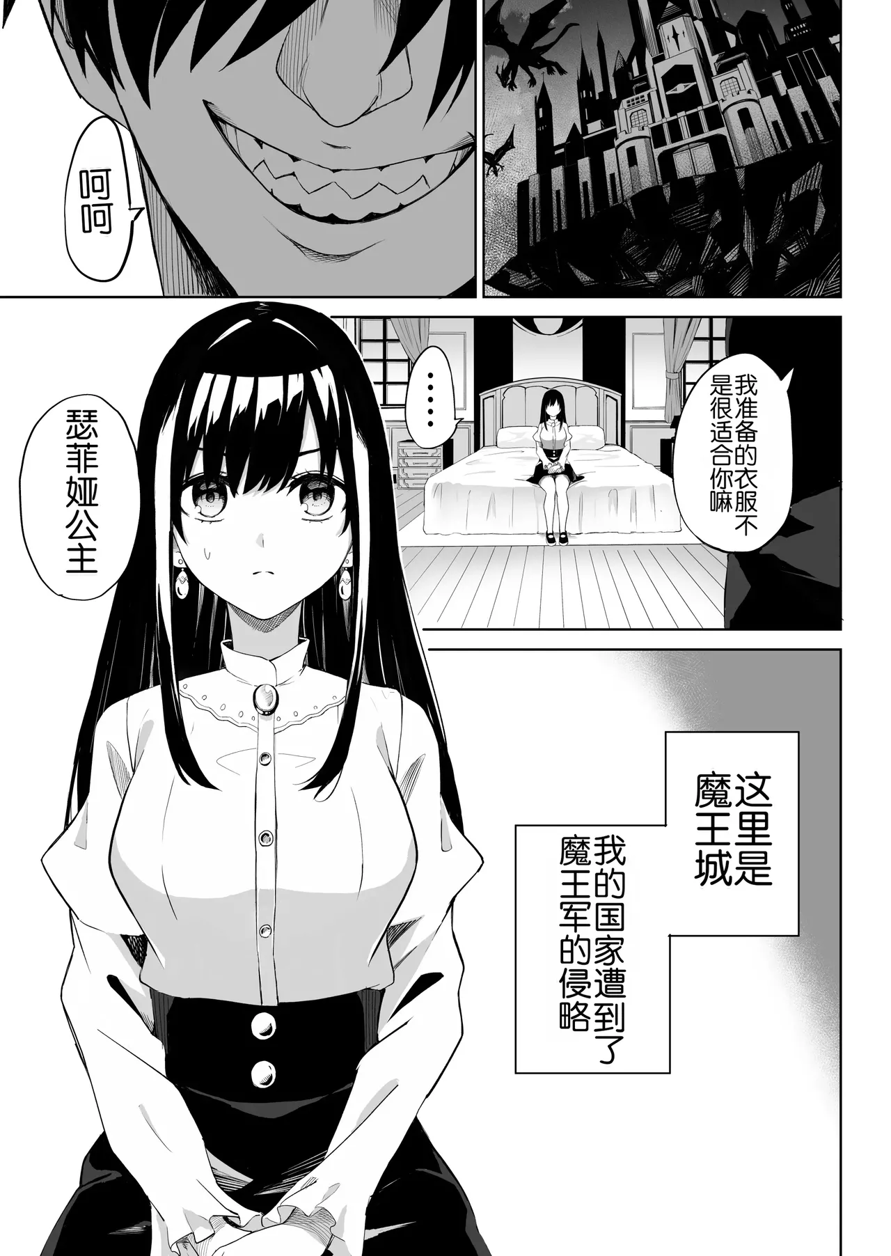 [gss]Hime Sephia ga Kowareru made | 直到瑟菲娅公主坏掉为止[Chinese] [Chris个人机翻] Page 4