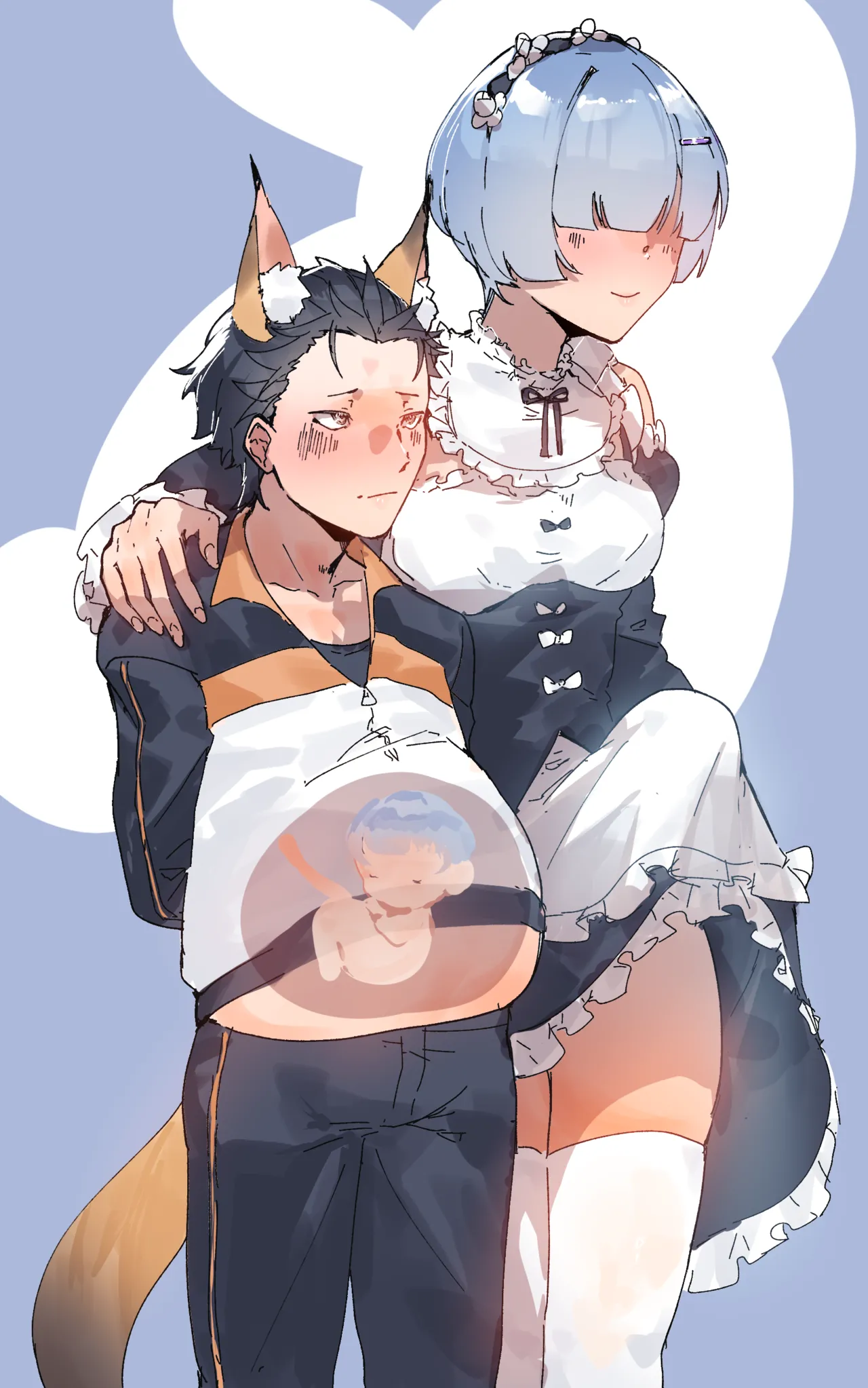 [Angel]Boundless, gestating love!(Re:Zero kara Hajimeru Isekai Seikatsu) Page 1