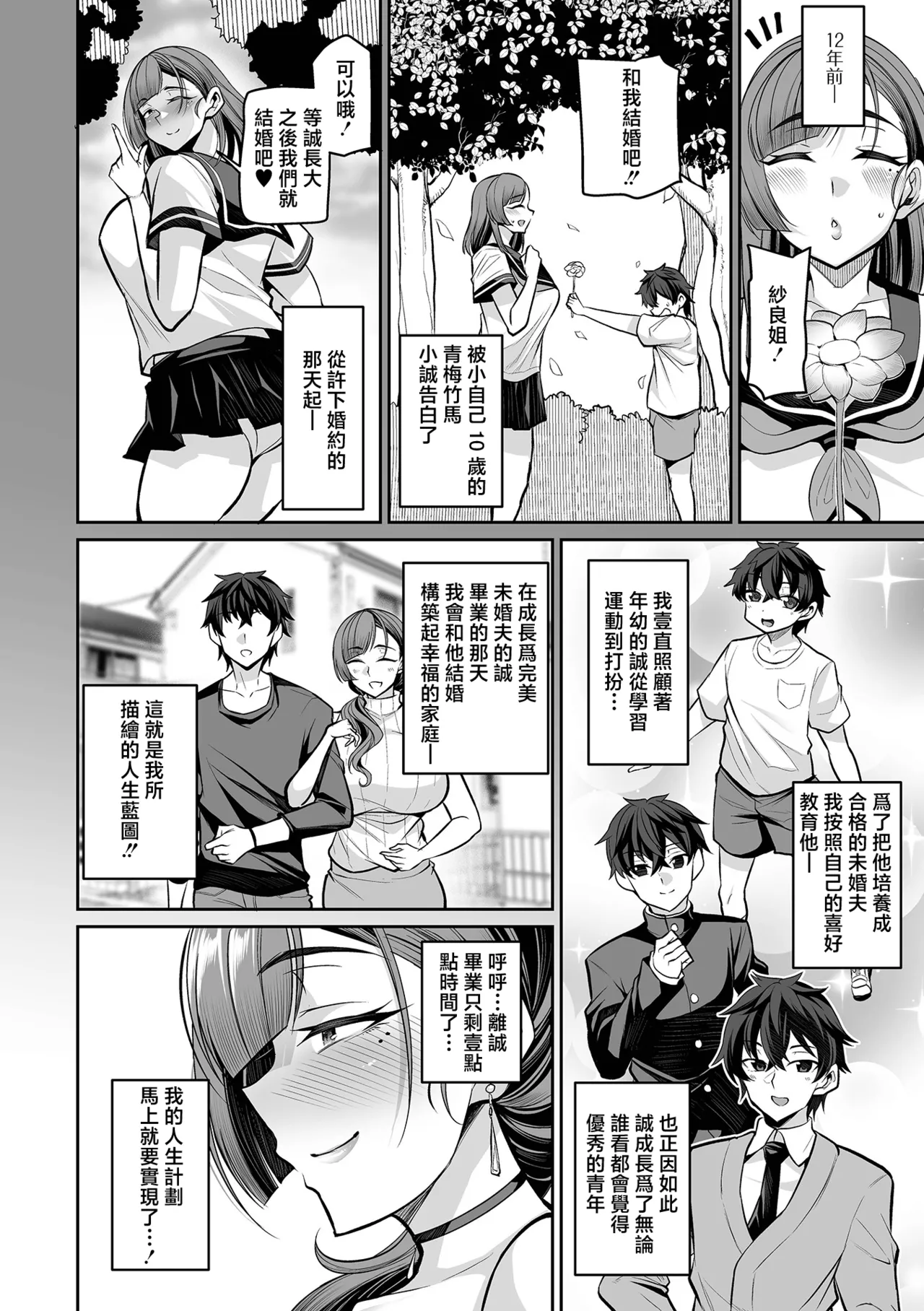 [Nishida Megane]Toshishita Osananajimi Ikusei Plan(COMIC Shigekiteki SQUIRT!! Vol. 67) [Chinese] [Digital] Page 2