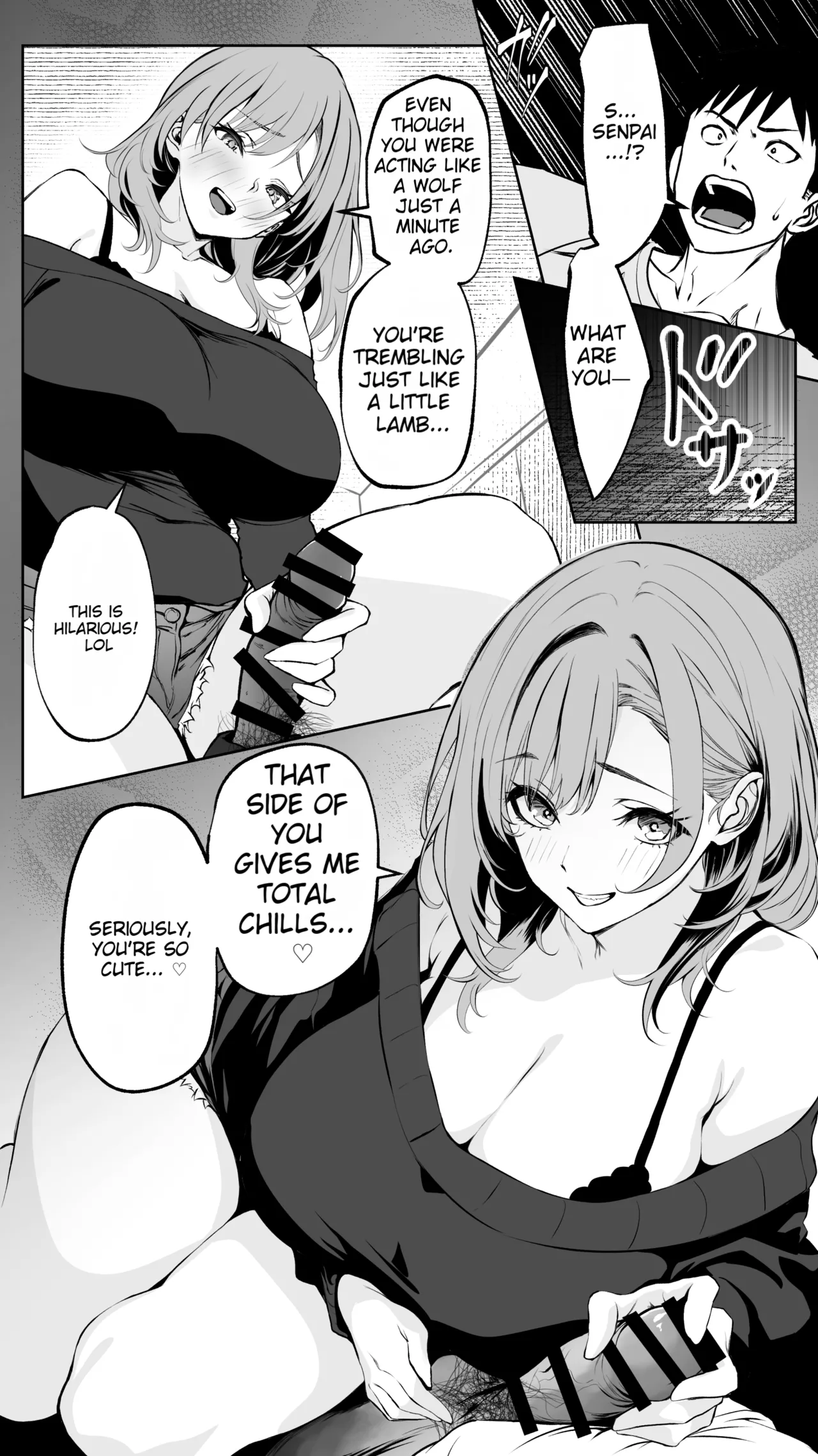 [Butter Drip]Kareshi ni Betabore Chuu no Gal Senpai ga, Ore to Tsukiau made - Be my girlfriend! Rio-senpai! | Being Clingy with Your Boyfriend... Kyaru, Senpai Why Not Date Me Next?[English] [MTL] Page 47