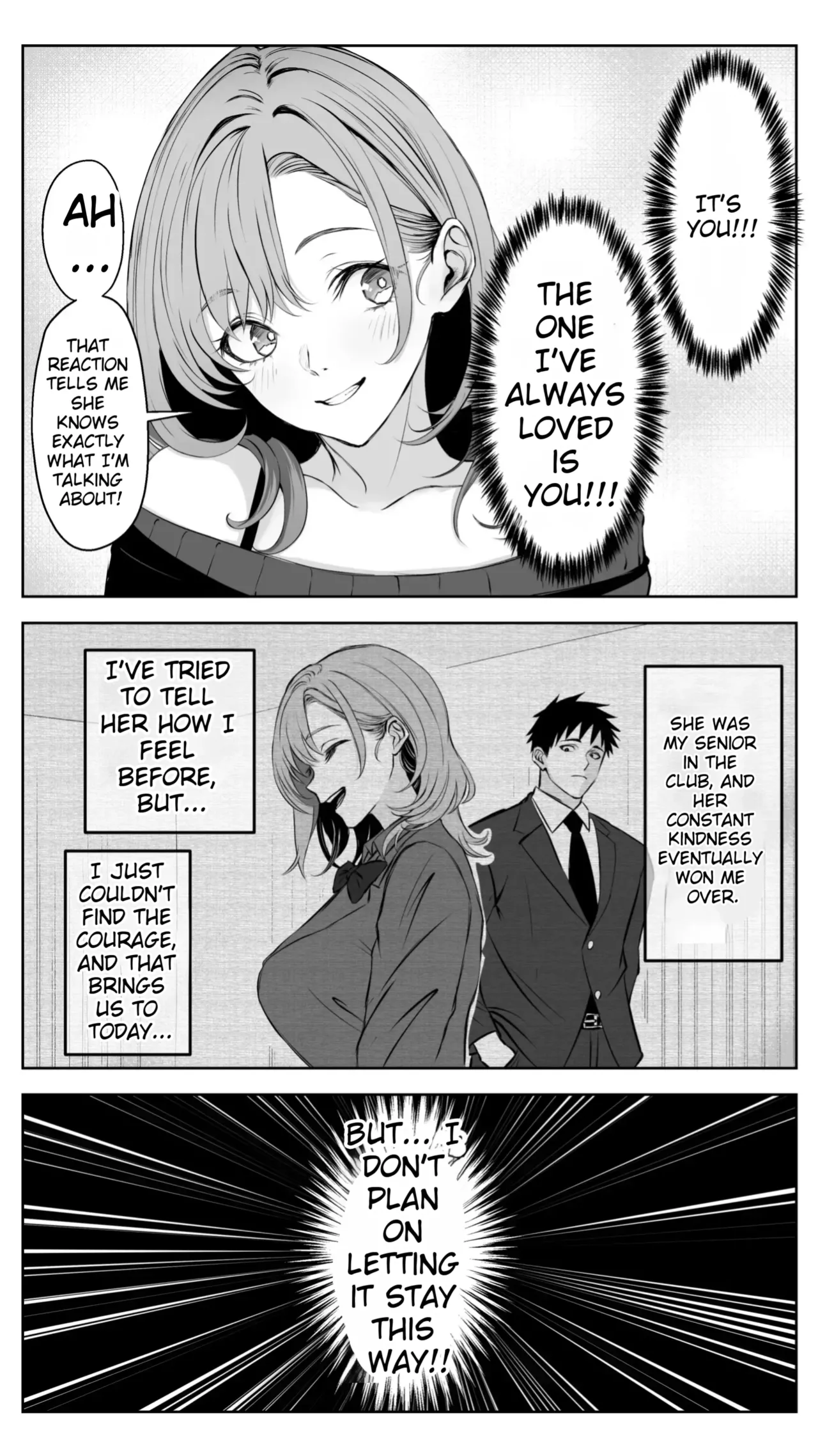 [Butter Drip]Kareshi ni Betabore Chuu no Gal Senpai ga, Ore to Tsukiau made - Be my girlfriend! Rio-senpai! | Being Clingy with Your Boyfriend... Kyaru, Senpai Why Not Date Me Next?[English] [MTL] Page 5