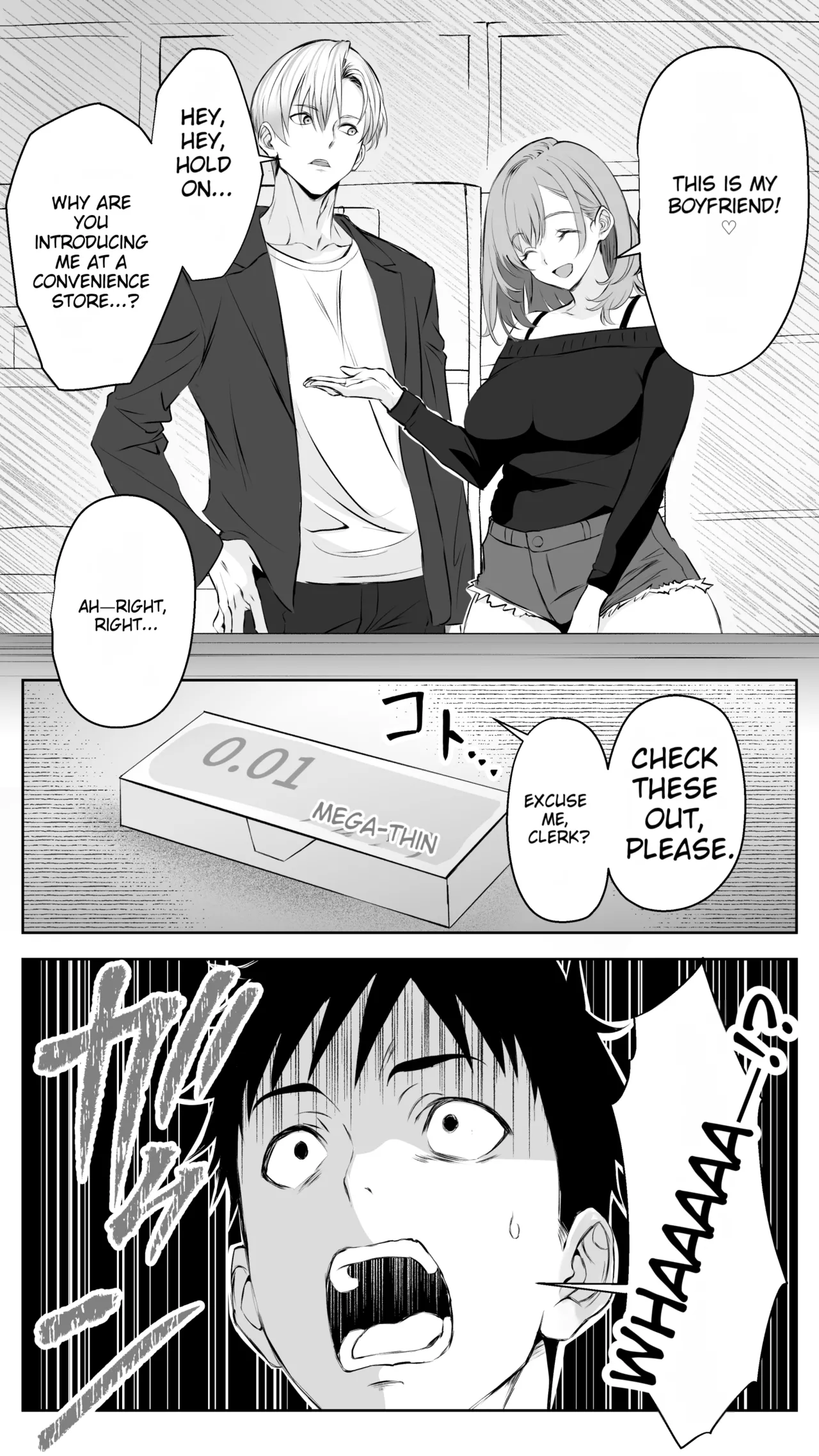[Butter Drip]Kareshi ni Betabore Chuu no Gal Senpai ga, Ore to Tsukiau made - Be my girlfriend! Rio-senpai! | Being Clingy with Your Boyfriend... Kyaru, Senpai Why Not Date Me Next?[English] [MTL] Page 7