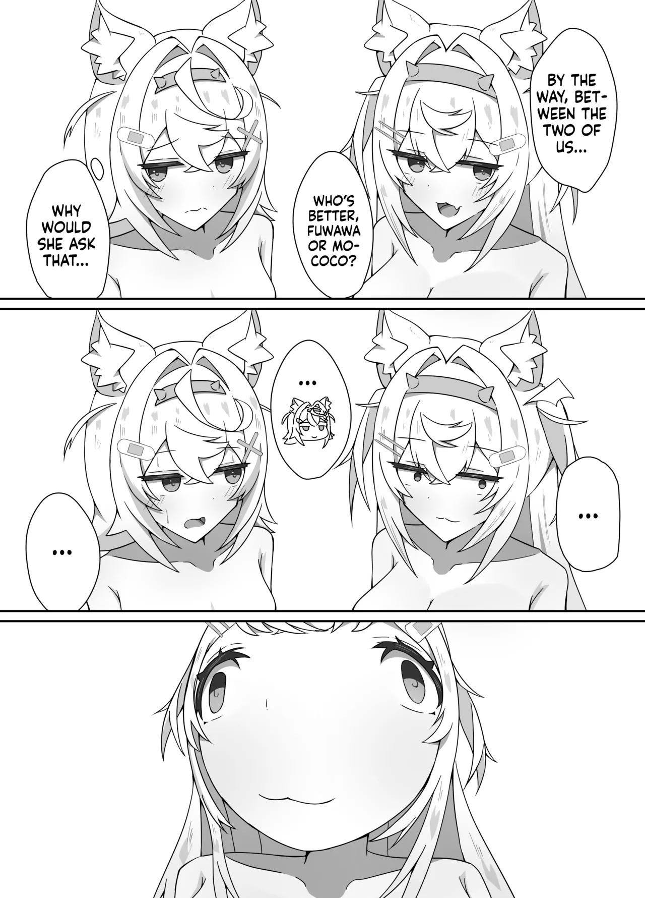 [Daiba Chaya]I'M NOT A BACKSEATER. I'M THE SUPERVISOR!(Fuwawa Abyssgard, Mococo Abyssgard) [English] [Digital] [flash11] Page 20