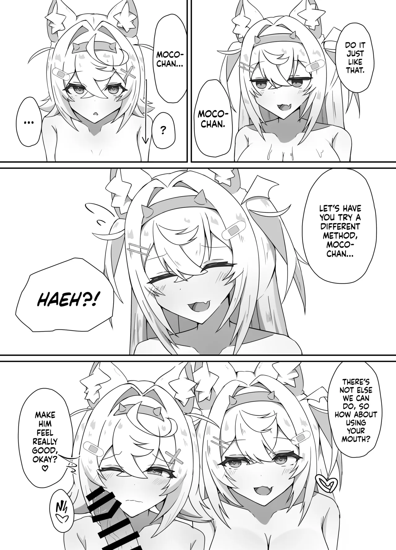 [Daiba Chaya]I'M NOT A BACKSEATER. I'M THE SUPERVISOR!(Fuwawa Abyssgard, Mococo Abyssgard) [English] [Digital] [flash11] Page 8