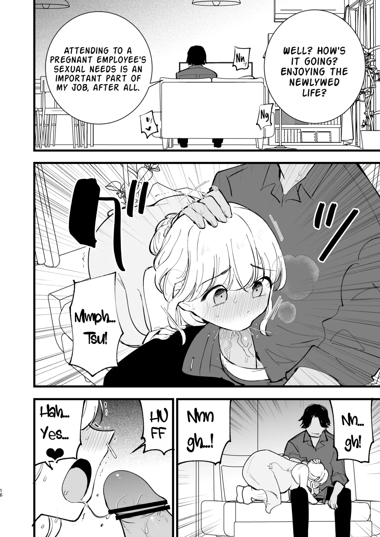 [Shironegiya (miya9)]Boku no Kanojo wa Cafe Tenin 3 ~Haramaserarete~ | My Girlfriend is a Cafe Waitress 3 ~Getting Impregnated~[English] [LKK•Scans] [Digital] Page 15