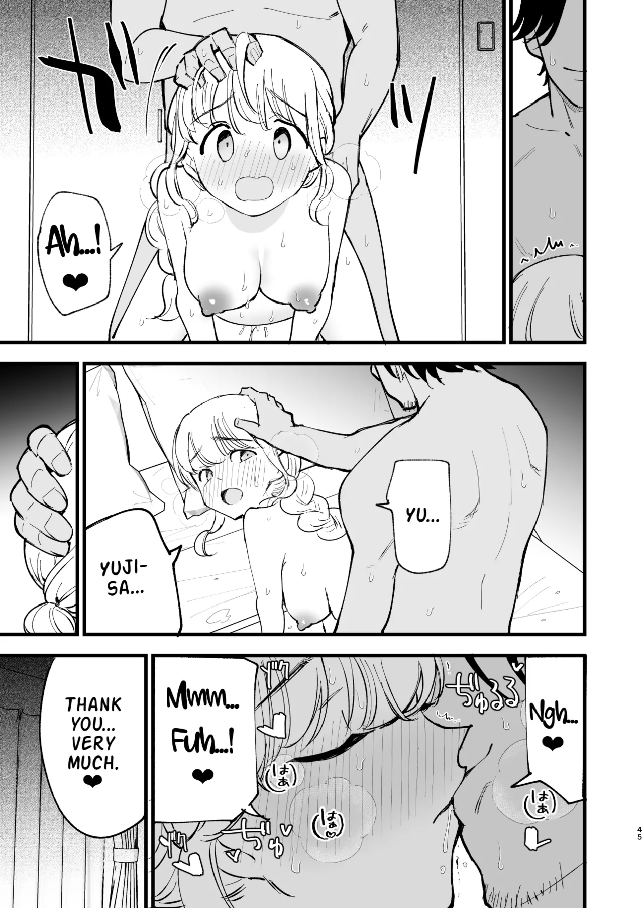 [Shironegiya (miya9)]Boku no Kanojo wa Cafe Tenin 3 ~Haramaserarete~ | My Girlfriend is a Cafe Waitress 3 ~Getting Impregnated~[English] [LKK•Scans] [Digital] Page 44