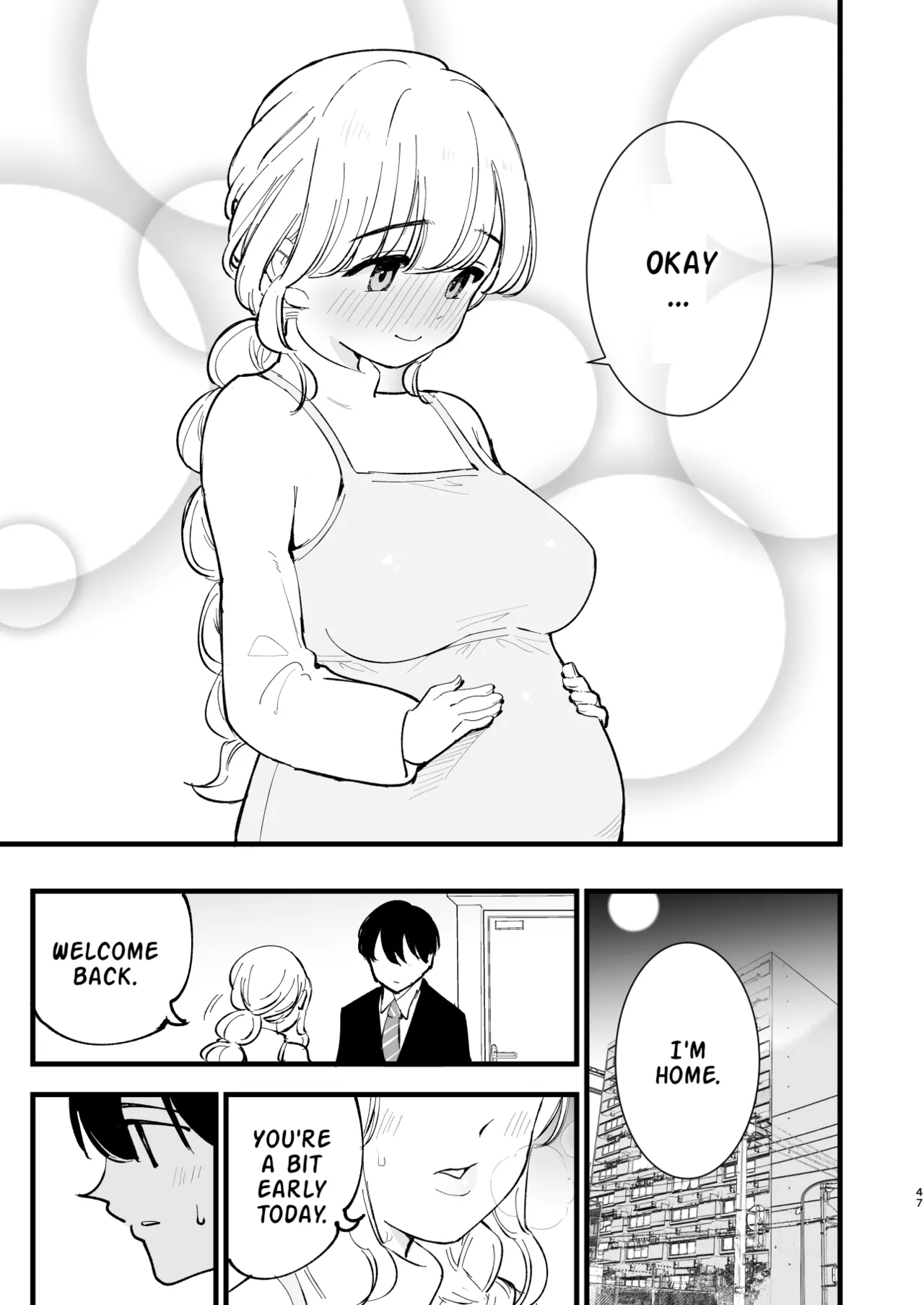 [Shironegiya (miya9)]Boku no Kanojo wa Cafe Tenin 3 ~Haramaserarete~ | My Girlfriend is a Cafe Waitress 3 ~Getting Impregnated~[English] [LKK•Scans] [Digital] Page 46