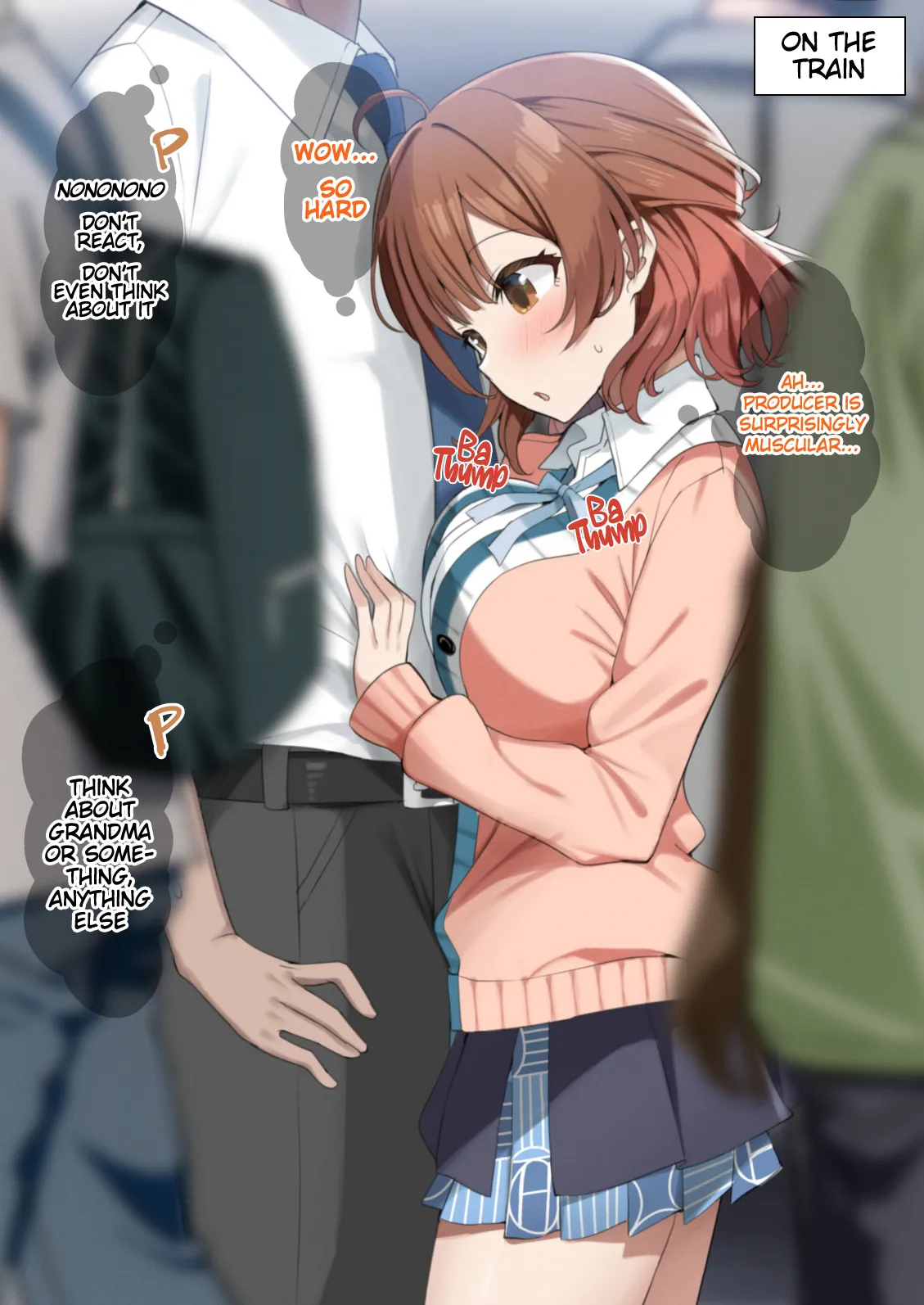 [sasapoliton]Hanami discovers an unexpected side of P-san Page 1
