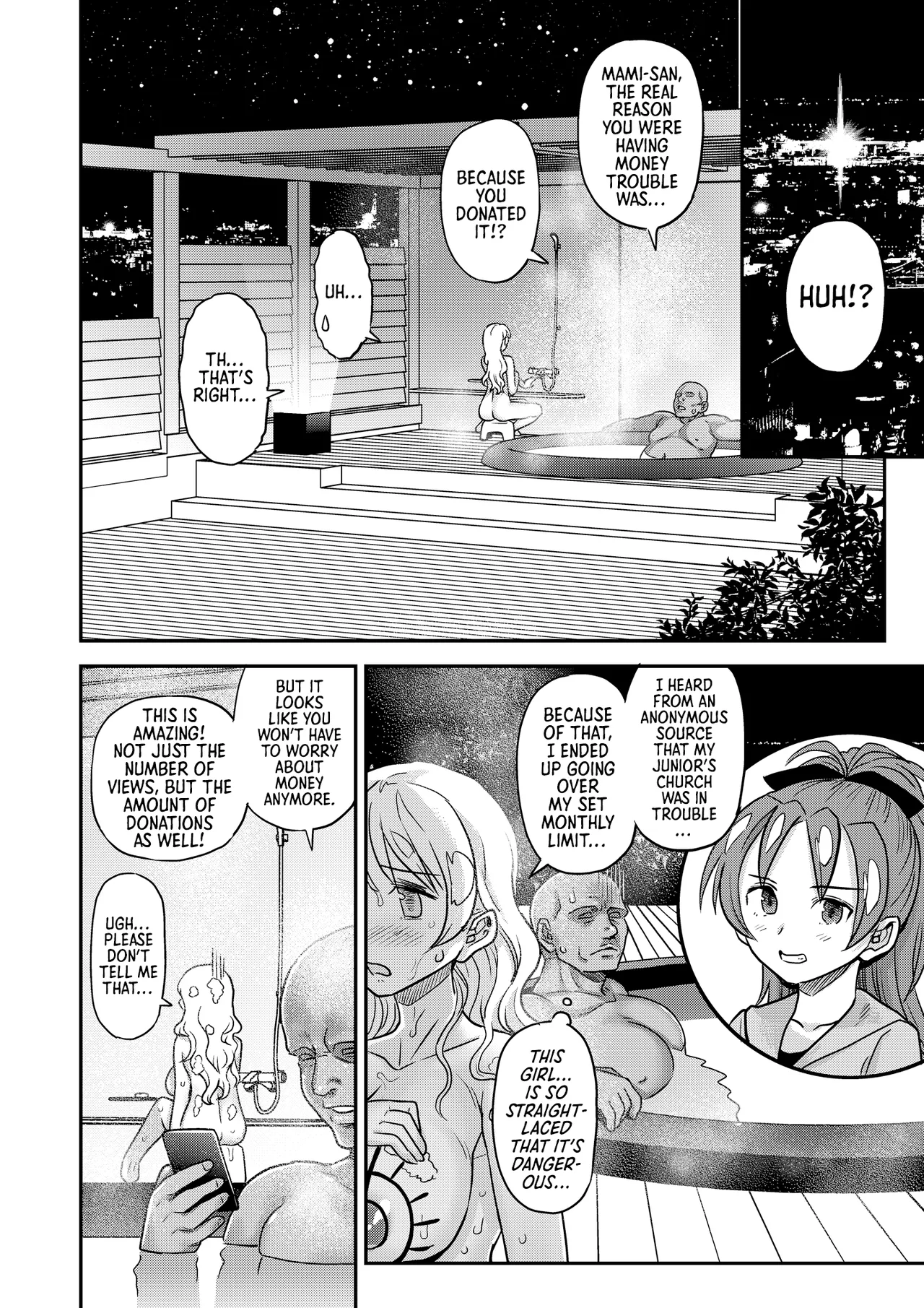 [Gadget Koubou (A-10)]Roshutsu Chikan Masukaki Benjo | Perverted Exhibitionist Male Masturbator Toilet Girl(Puella Magi Madoka Magica) [English] [Morally Bankrupt Wizard Translations] [Digital] Page 46