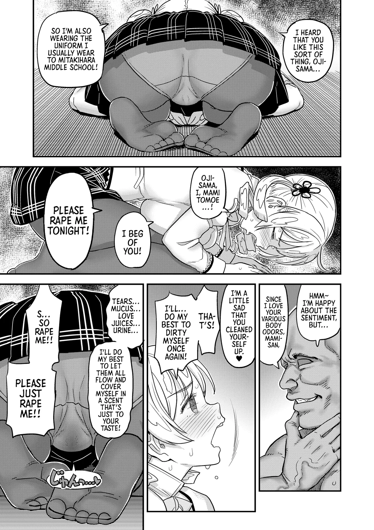 [Gadget Koubou (A-10)]Roshutsu Chikan Masukaki Benjo | Perverted Exhibitionist Male Masturbator Toilet Girl(Puella Magi Madoka Magica) [English] [Morally Bankrupt Wizard Translations] [Digital] Page 51