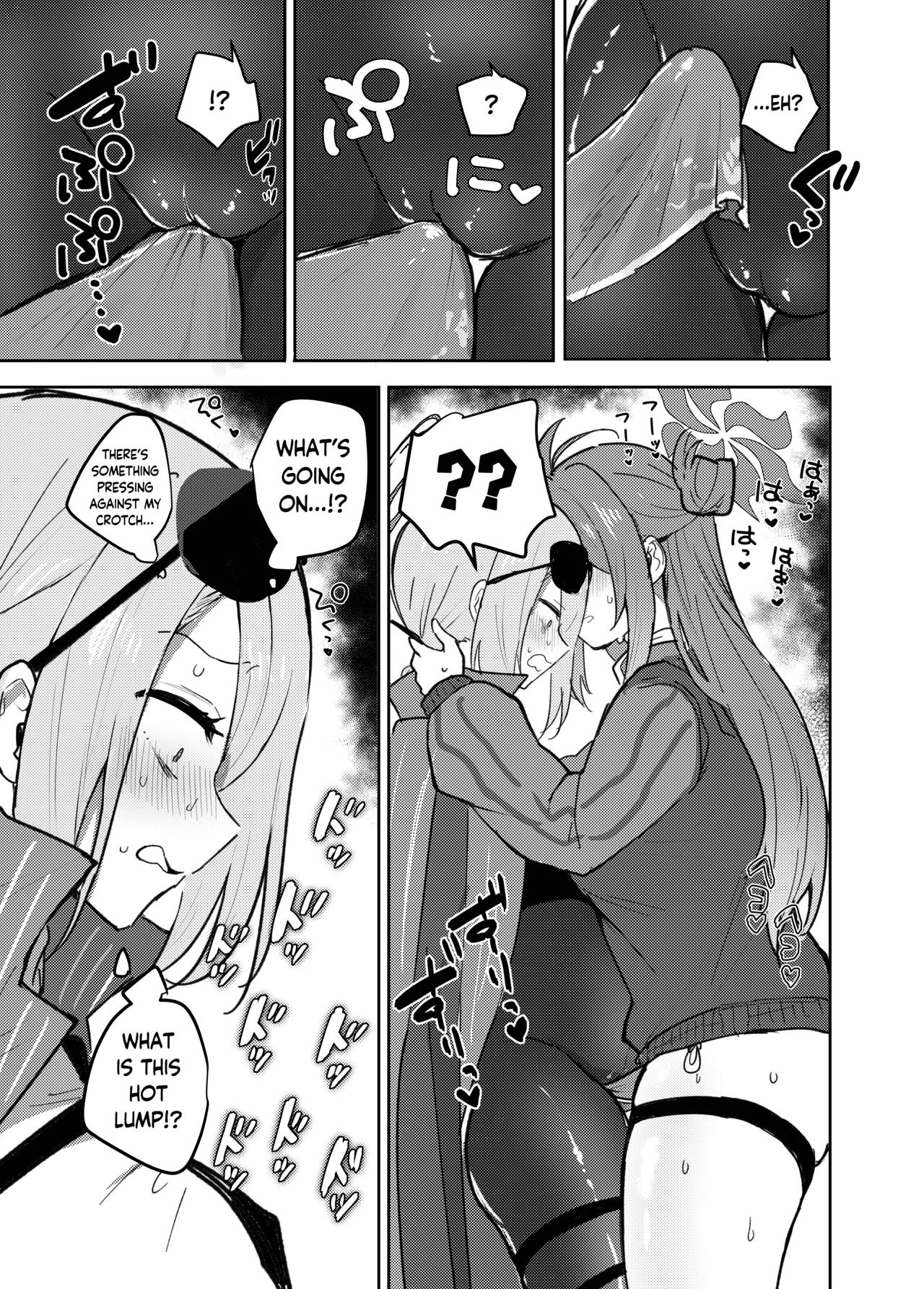 [Dangai Zeppeki (Muchimo)]Deka Sugi!! Futanari Kung Fu Chinpo | It's Huge!! Futanari Kung Fu Dick(Blue Archive) [English] [Digital] Page 5