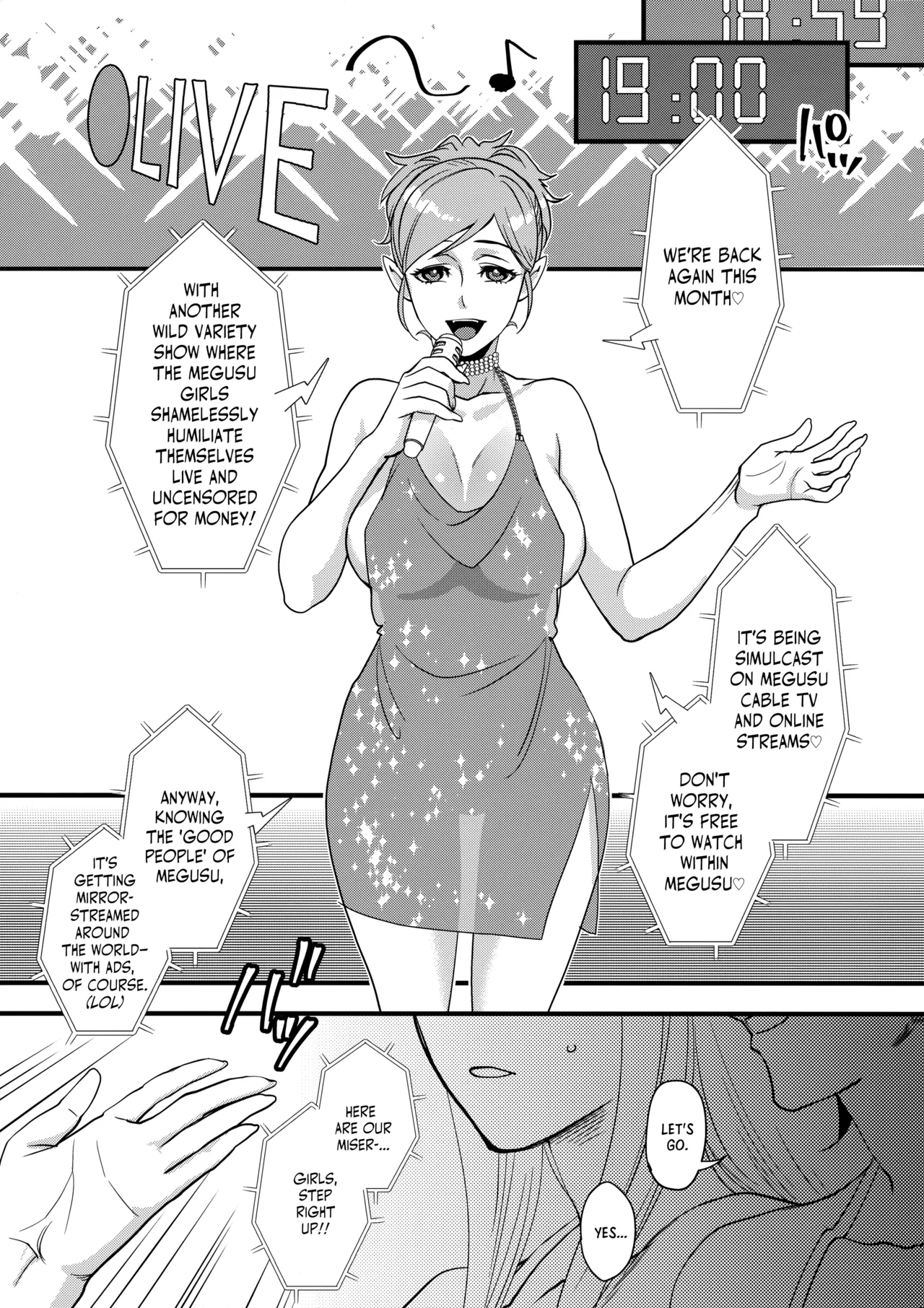 (C93) [Pish Lover (Amatake Akewo)]Tanoshi Hazukashi Variety | Fun & Shame Game Show[English] Page 4