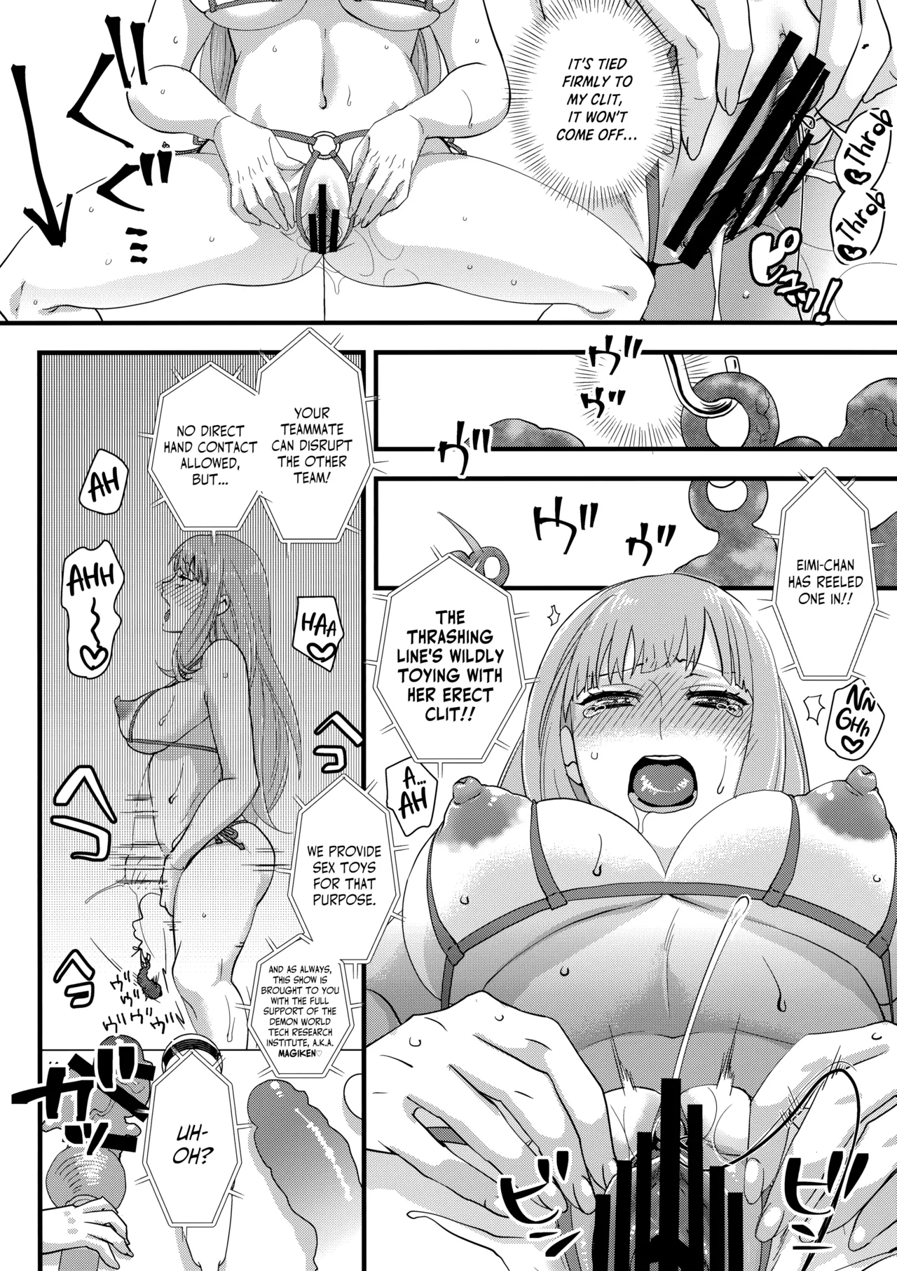 (C93) [Pish Lover (Amatake Akewo)]Tanoshi Hazukashi Variety | Fun & Shame Game Show[English] Page 9