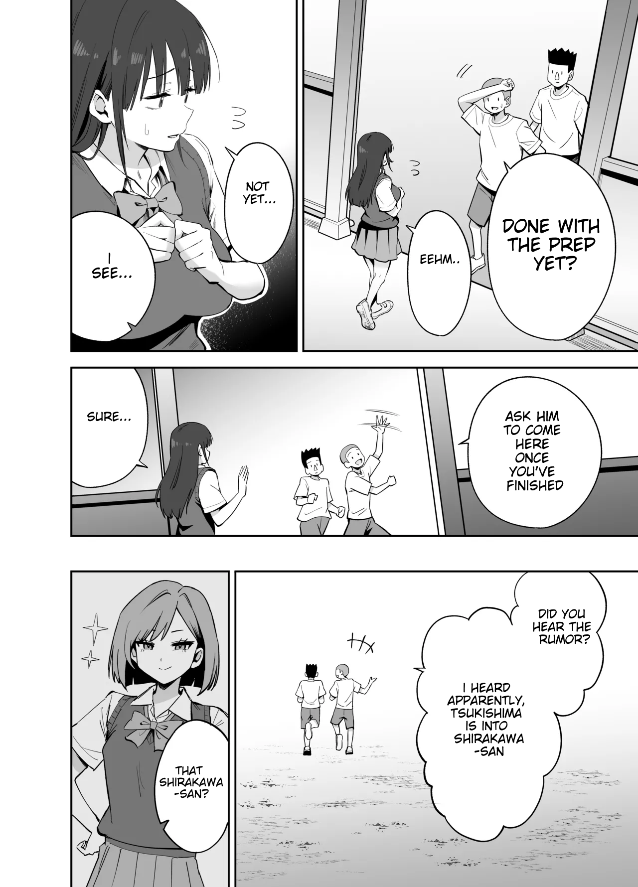 [Honshiro Nikori]If you're going to use my socks to masturbate, then I have every right to play with your cock. Right?[English] [STERNENSTAUB TRANSLATIONS] [Digital] Page 14