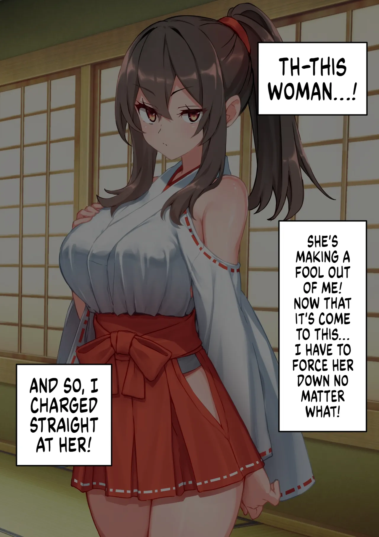[KURAGE]The Story of a Masochist Getting His Misfortunes Purified by a Shrine Maiden's Feet![English] Page 16