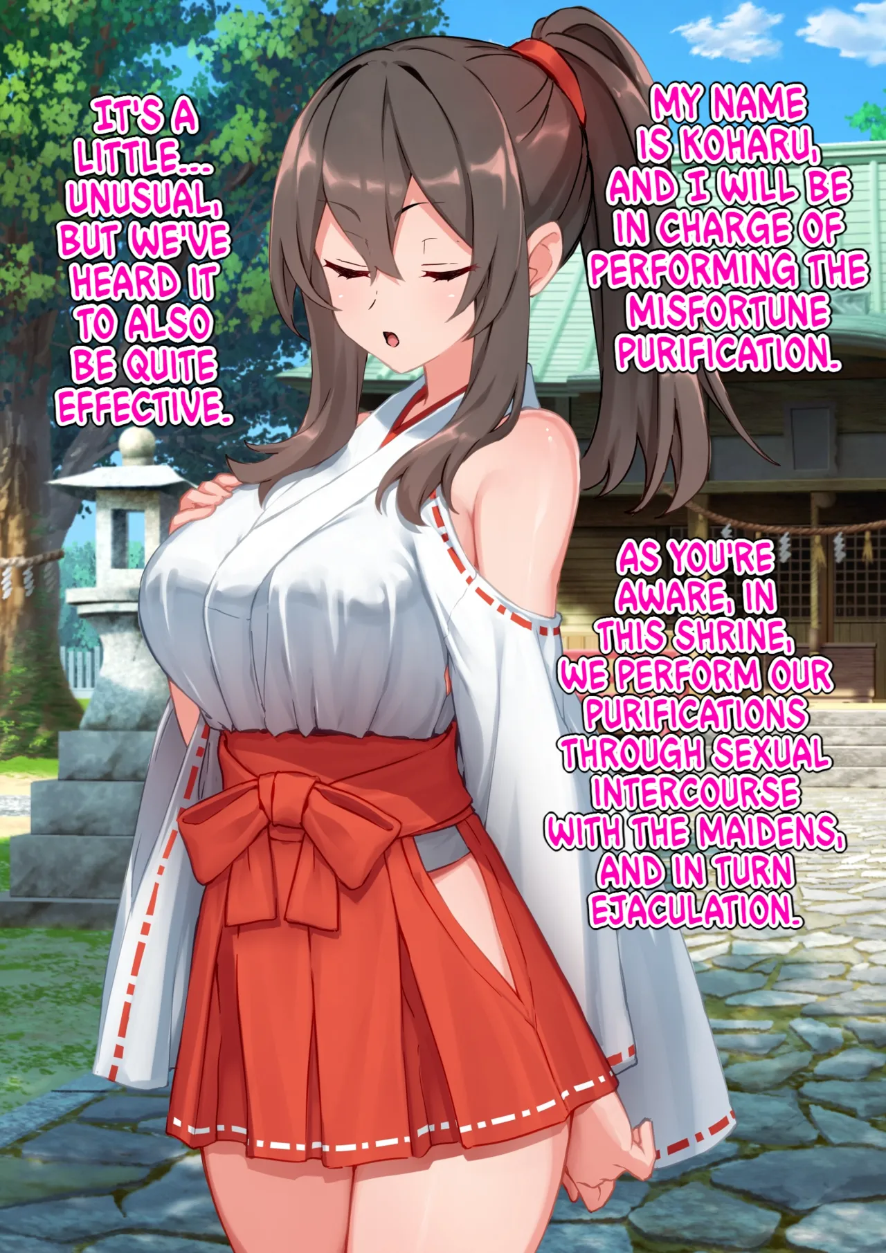 [KURAGE]The Story of a Masochist Getting His Misfortunes Purified by a Shrine Maiden's Feet![English] Page 5