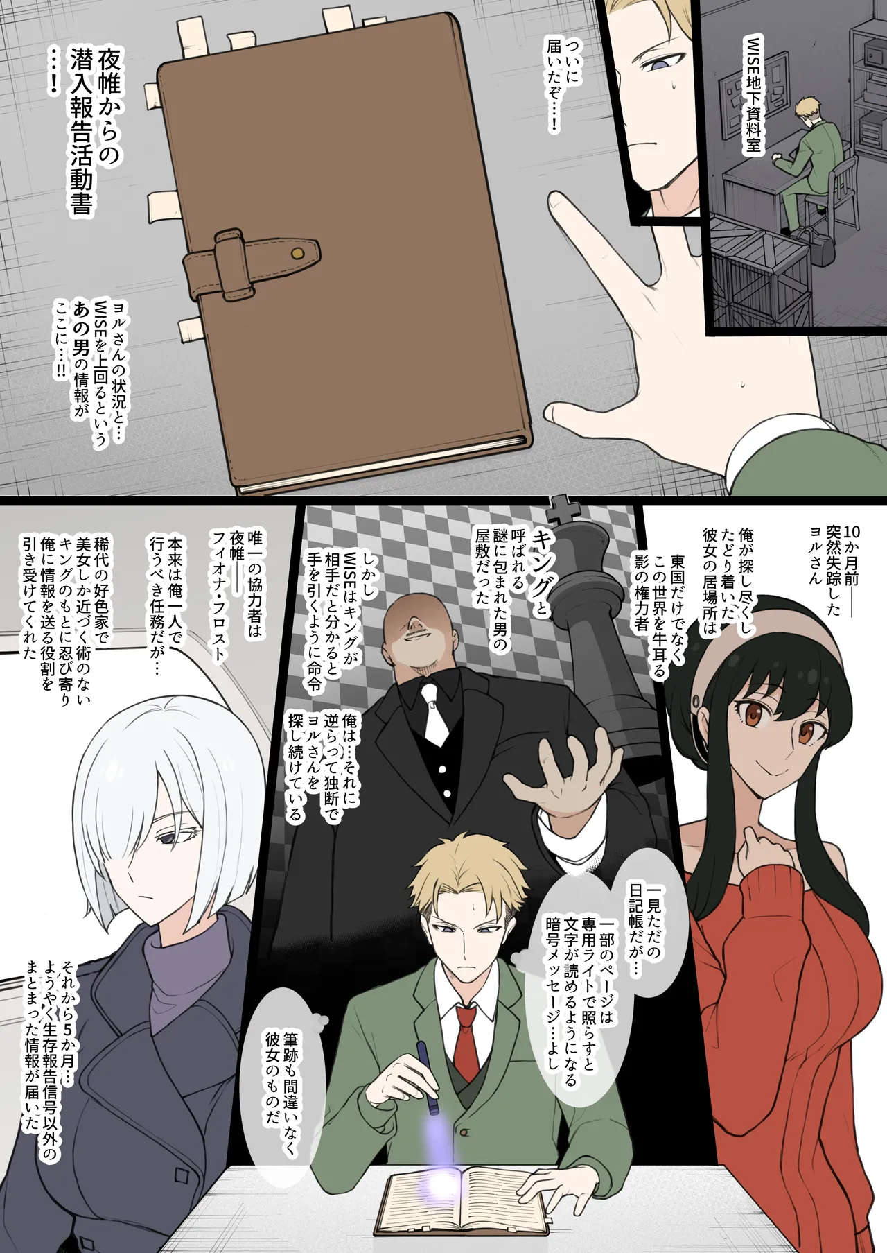 [Terasu MC]Yorutobari no Sennyuu Houkokusho(SPY x FAMILY) Page 1