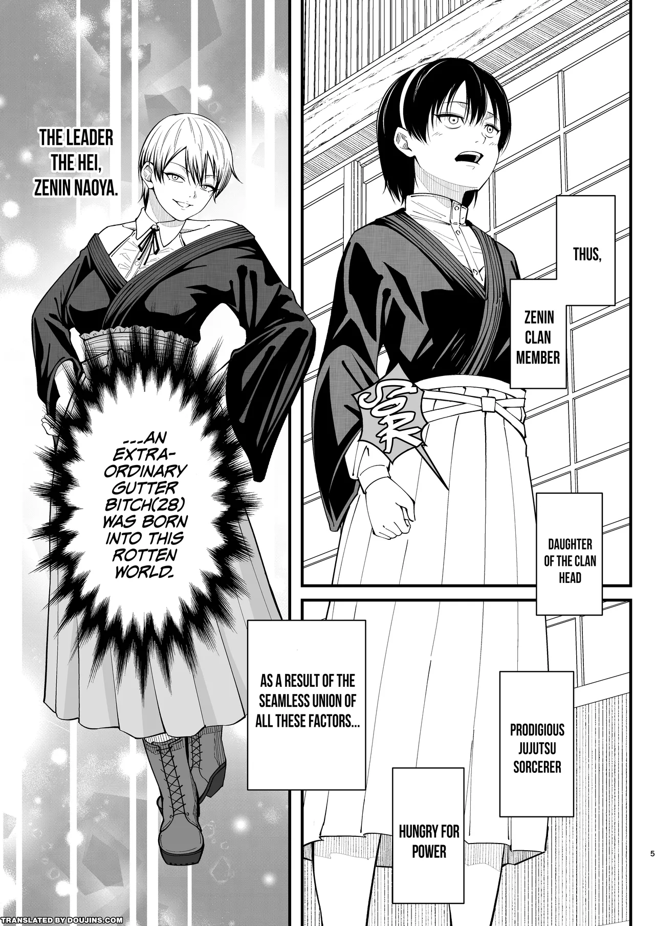 [Dhanyabad Kushi (Shirai Samoedo)]Dobumesu | Gutter Bitch(Jujutsu Kaisen) [English] {Doujins.com} [Digital] Page 4