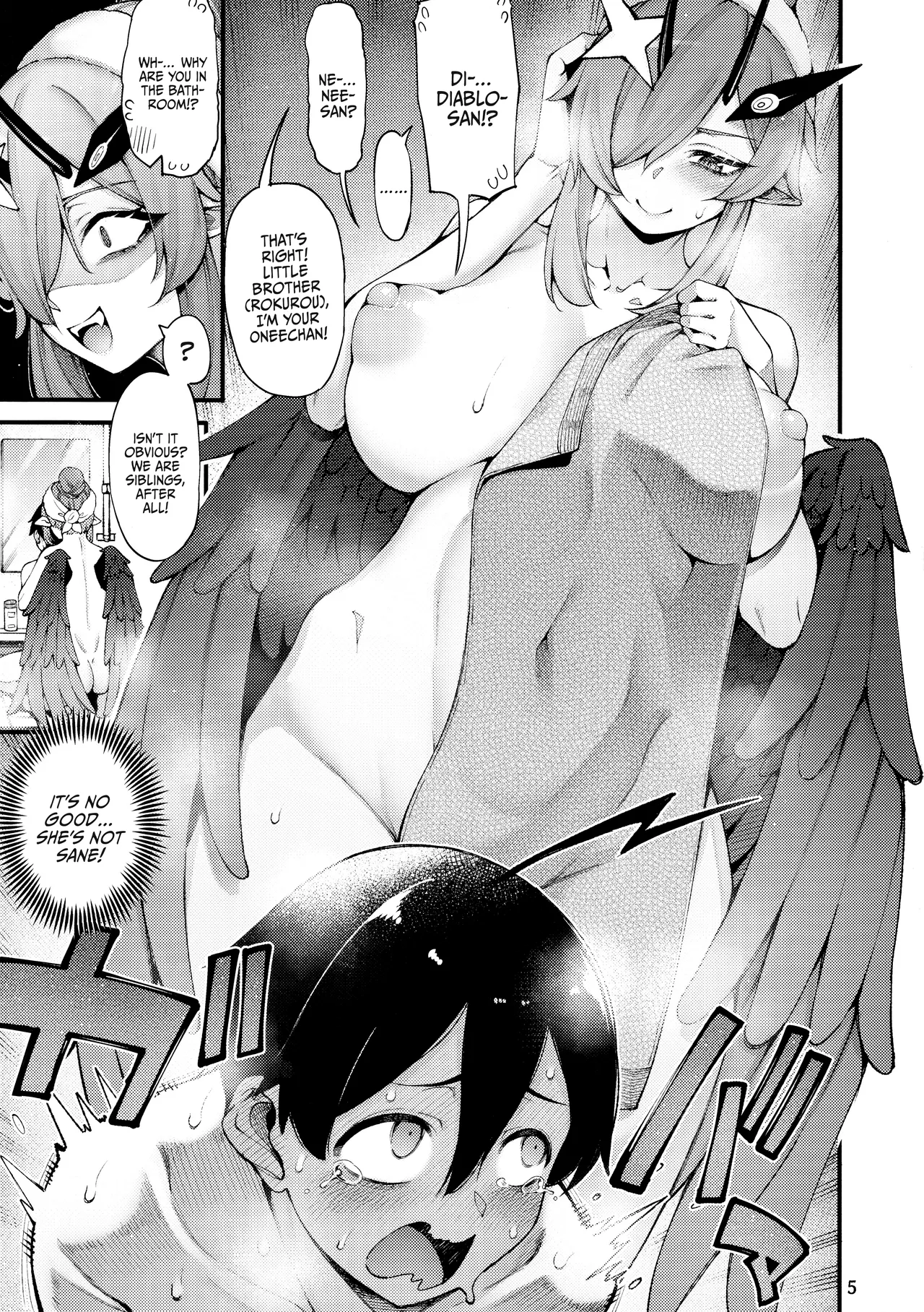(C104) [Sourou Yarou A-Team (Tarakan)]Gome Debby Diablo Hen | Gome Debby Diablo Edition(Debby the Corsifa wa Makezugirai) [English] {Doujins.com} Page 6