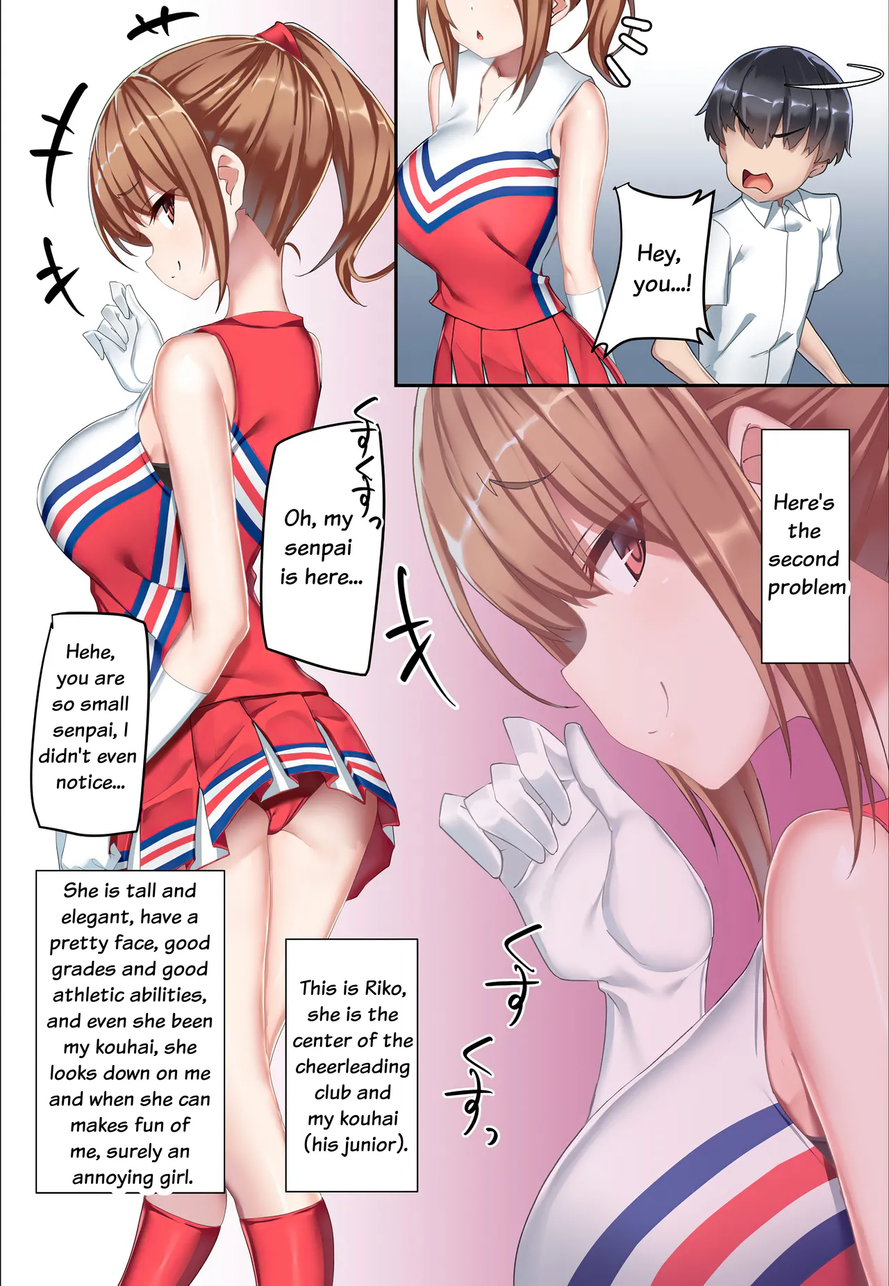 [Kurage no Suisou (Hagakure Kurage)]The Tale of a Man Who Was Do-M Trained by a Do-S Kouhai Cheerleader Page 5
