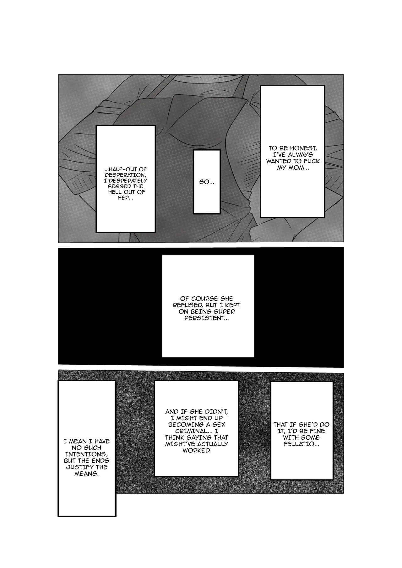 [Sa no Kusu]Gamigami Kaa-san o Hatsujou Sasete Mitara | What Happened After I Tried Getting My Nagging Mother Horny[English] {Doujins.com} Page 3