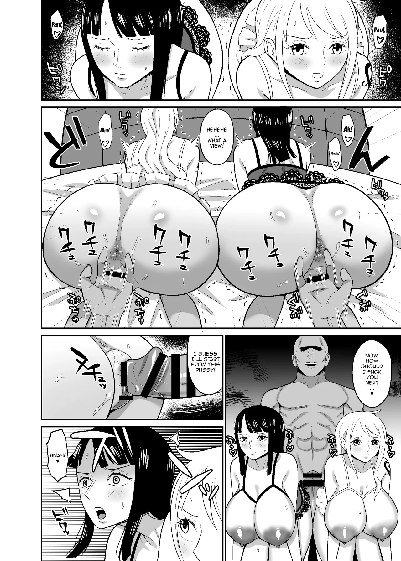 [REM9 (Hamiltan)]Ichioku Berry Kasegu made Derarenai Fuuzoku Shima | The Brothel Island You Can't Leave Until You Earn 100 Million Berries(One Piece) [English] {Doujins.com} [Digital] Page 12