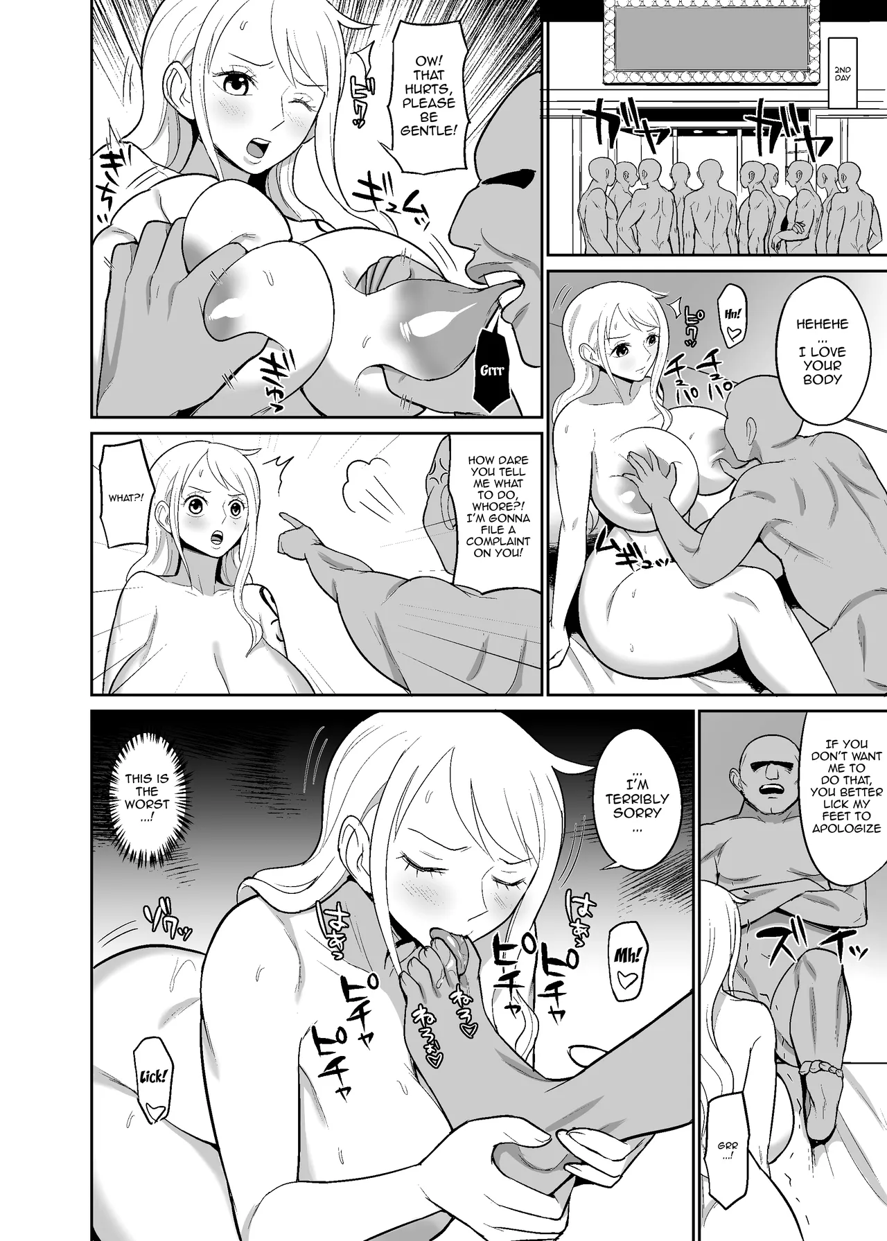 [REM9 (Hamiltan)]Ichioku Berry Kasegu made Derarenai Fuuzoku Shima | The Brothel Island You Can't Leave Until You Earn 100 Million Berries(One Piece) [English] {Doujins.com} [Digital] Page 18