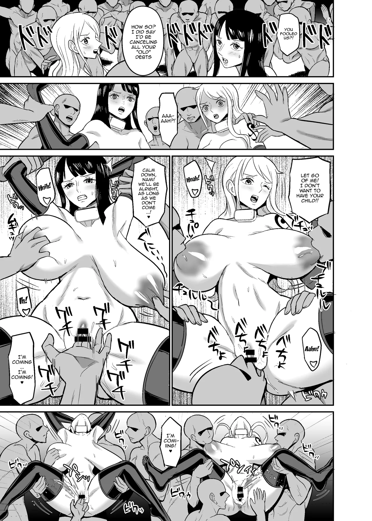 [REM9 (Hamiltan)]Ichioku Berry Kasegu made Derarenai Fuuzoku Shima | The Brothel Island You Can't Leave Until You Earn 100 Million Berries(One Piece) [English] {Doujins.com} [Digital] Page 29