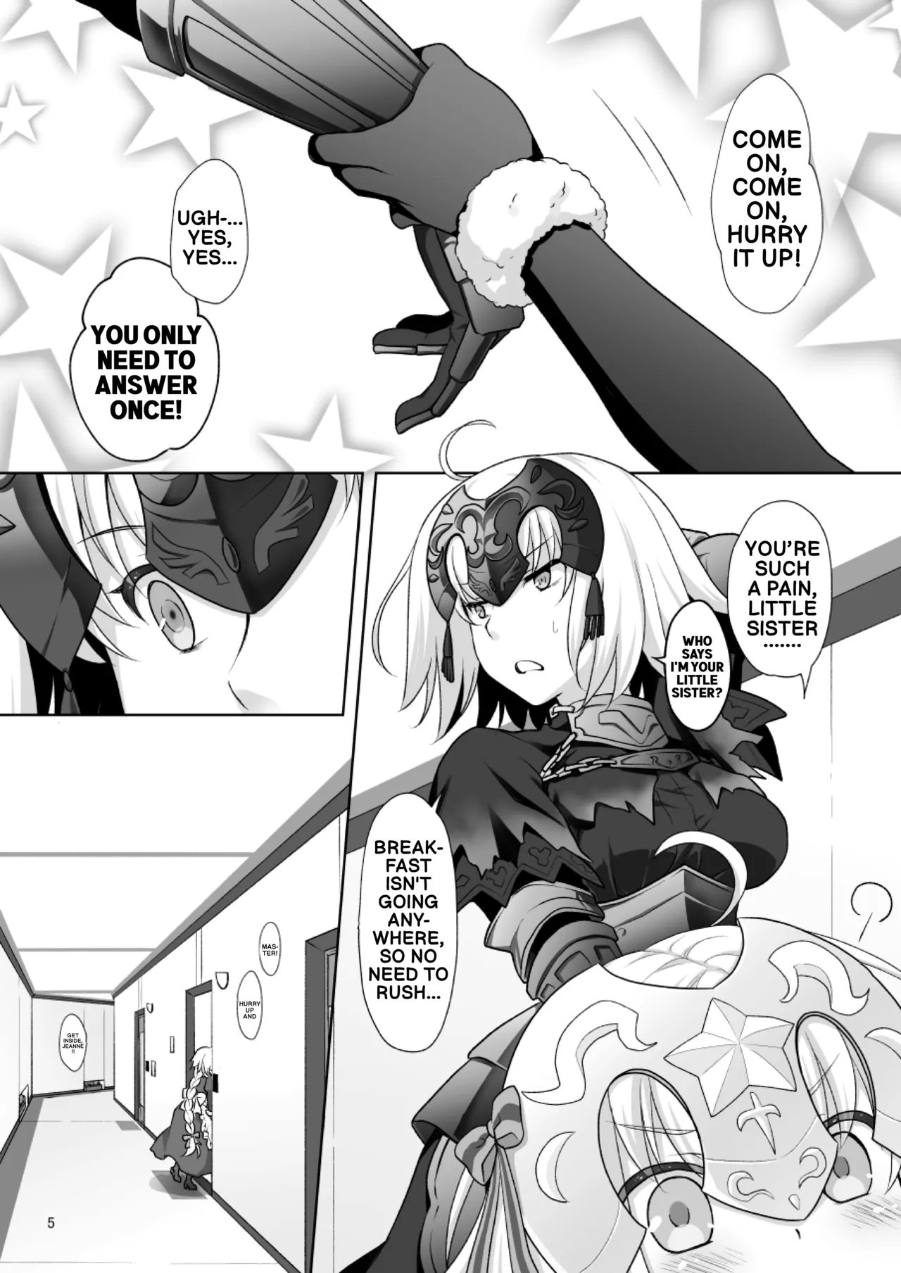 [Marimoya (Mori Marimo)]Chaldea Girls Collection W Jeanne Maid de Gohoushi | Chaldea Girls Collection double Jeanne serving as maids(Fate/Grand Order) [English] [Digital] Page 4