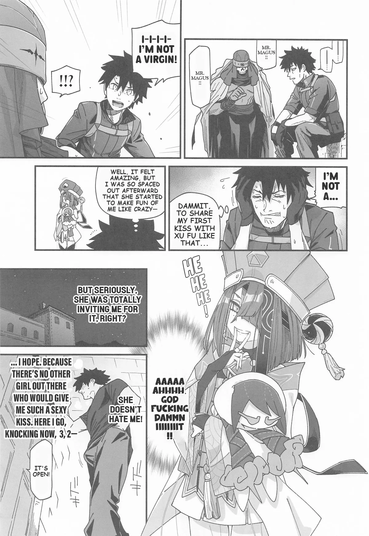 (C107) [Sarpaccio (Waira)]Xufu-chan no Karada nanka Kyoumi Naiyai!! in Traum | I'm not interested in Xu Fu's body, I’m telling you!! In Traum(Fate/Grand Order) [English] Page 10
