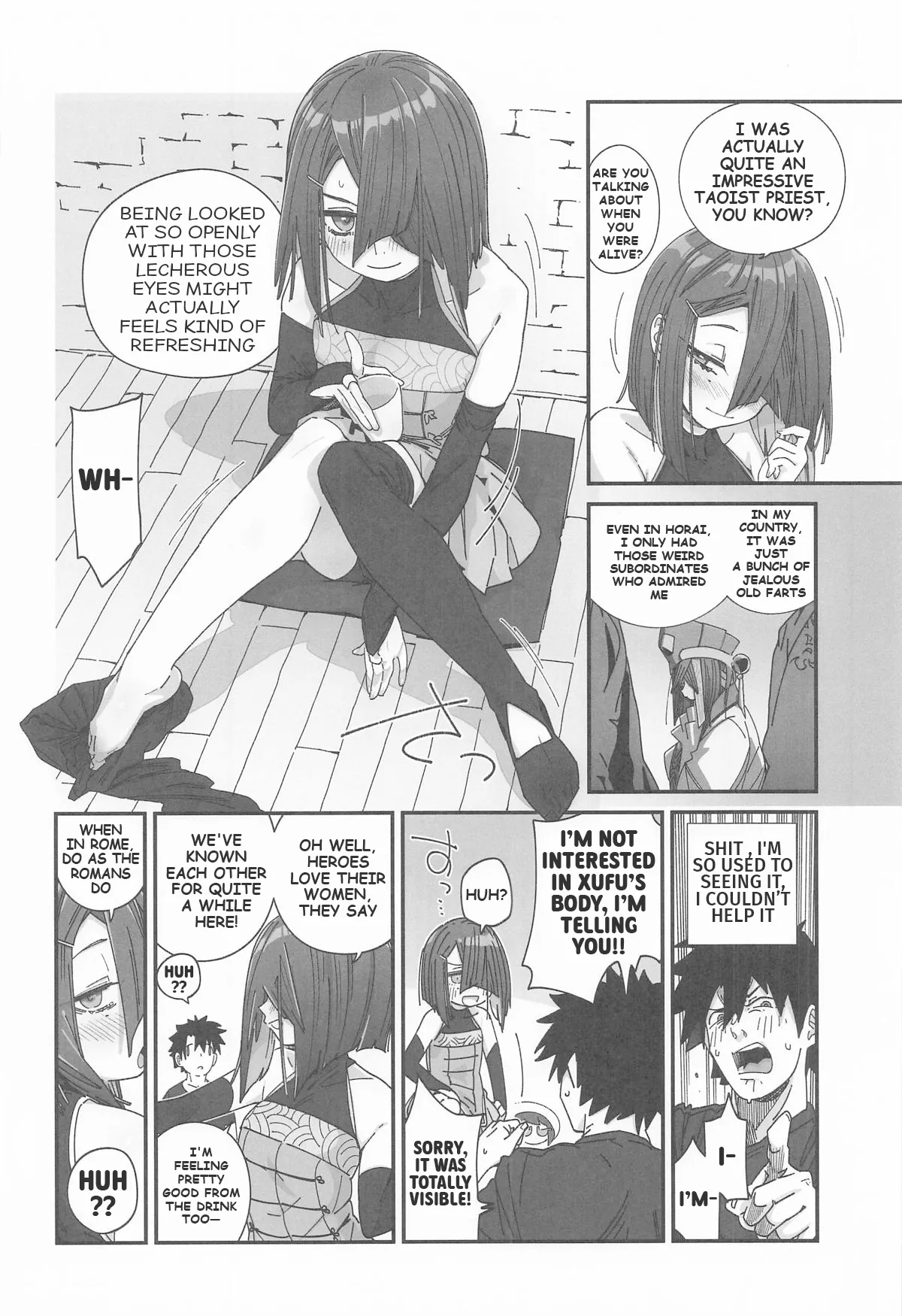 (C107) [Sarpaccio (Waira)]Xufu-chan no Karada nanka Kyoumi Naiyai!! in Traum | I'm not interested in Xu Fu's body, I’m telling you!! In Traum(Fate/Grand Order) [English] Page 5