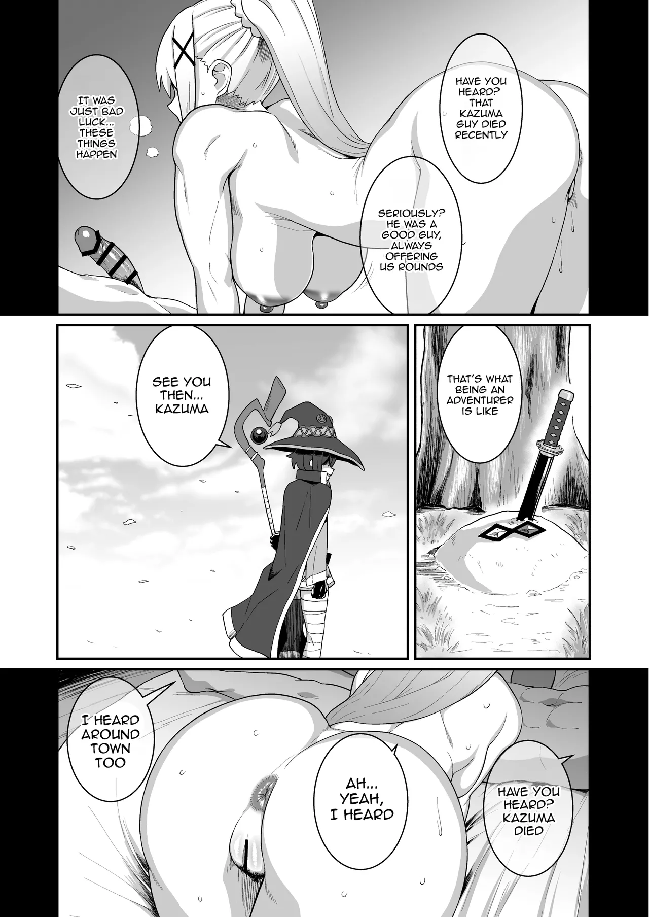 [ParadiseGom (Gorgonzola)]Ah Nante Subarashii Sekai | Ah, What A Wonderful World(Kono Subarashii Sekai ni Syukufuku o!) [English] {Doujins.com} [Digital] Page 42