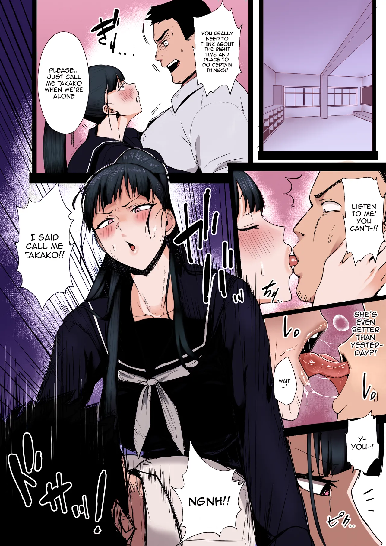 [Doushoku (T-Man)]Kimajime na Yuutousei wa, Sensei dake no Mesu ni Naritai. - A serious honor student wants to be the teacher's only female. | The Uptight Model Student Wants To Become The Teachers Bitch[English] {Doujins.com} [Colorized] [Decensored] [Digital] Page 24